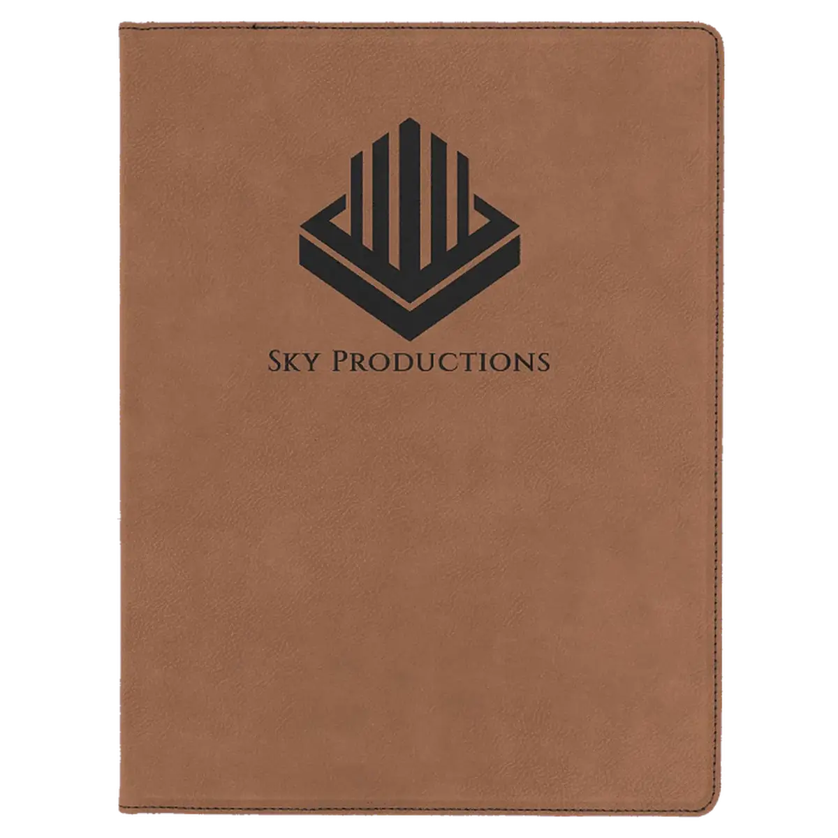 Leatherette Professional Portfolio (9 1/2 x 12) Dark Brown
