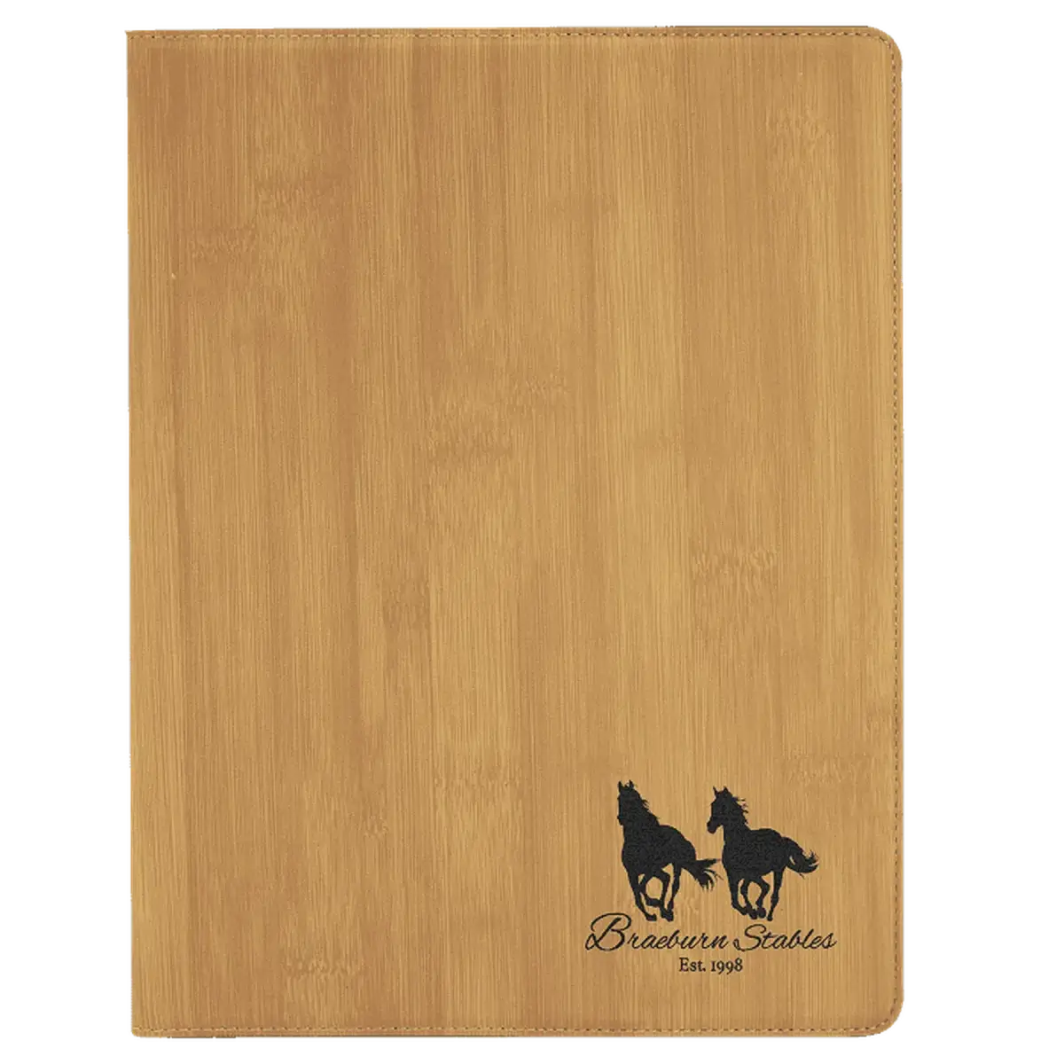 Leatherette Professional Portfolio (9 1/2 x 12) Gray