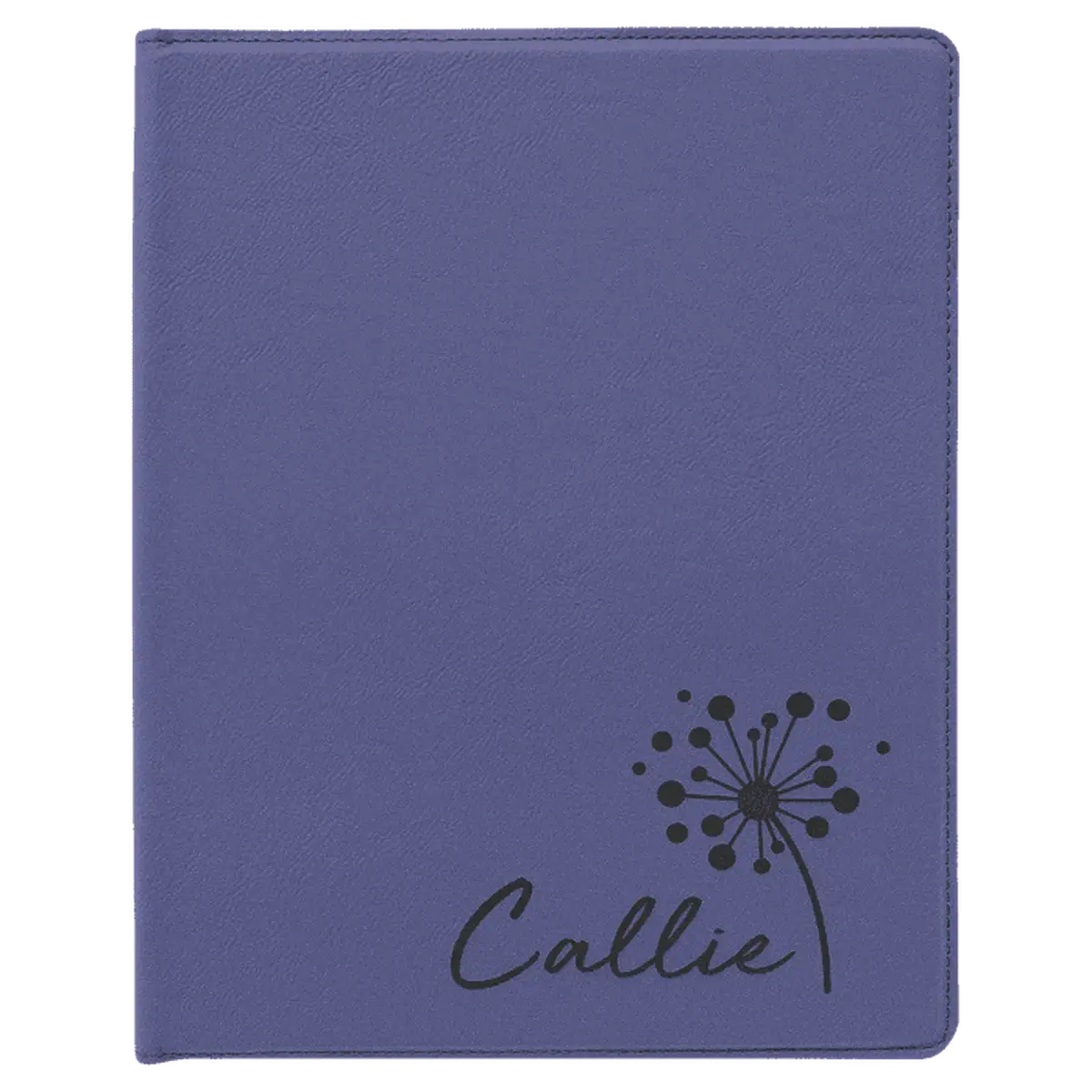 Leatherette Professional Portfolio (9 1/2 x 12) Purple