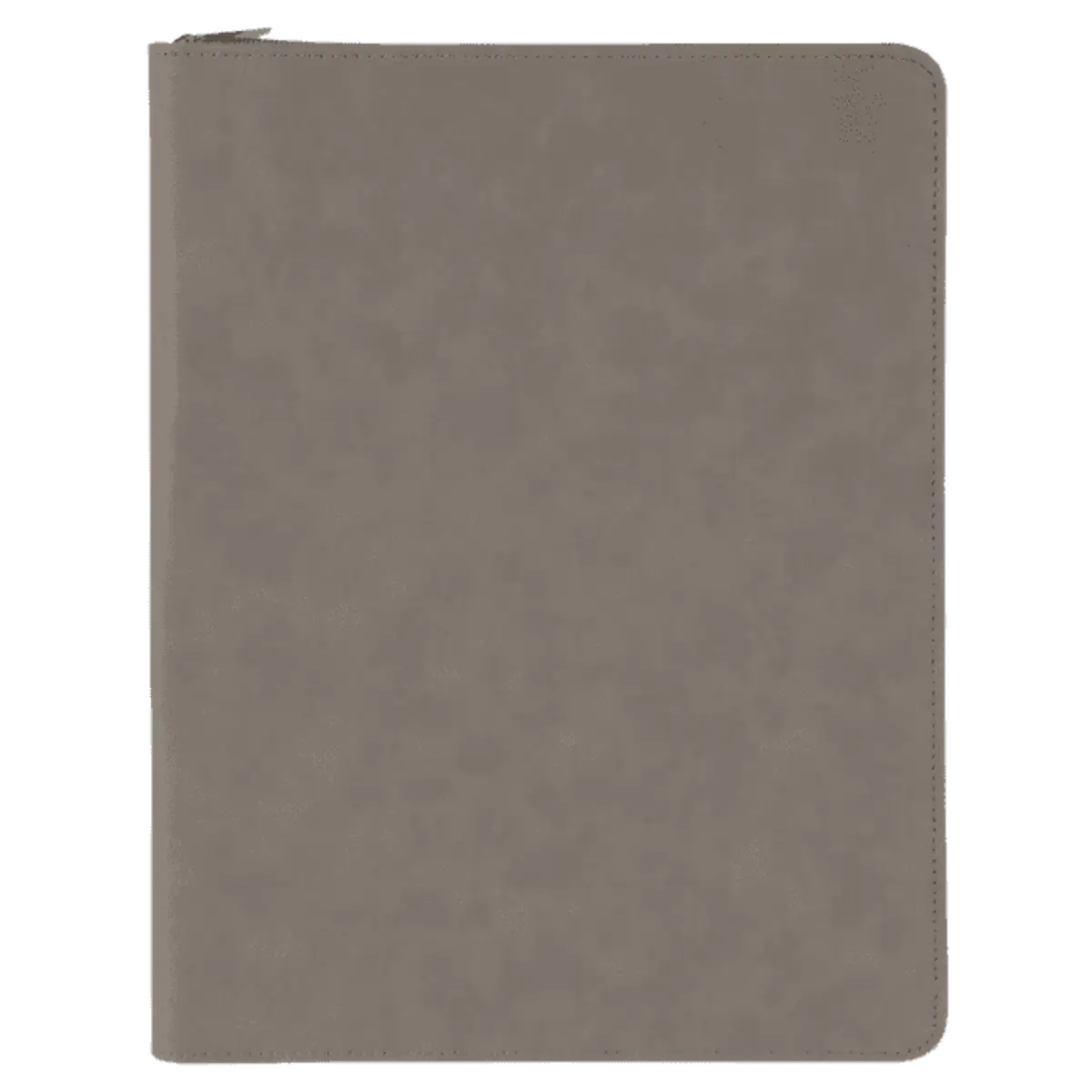 Personalized Professional Portfolios – Zippered & Classic Styles with Notepad 7" x 9" / Open / Blue/Black