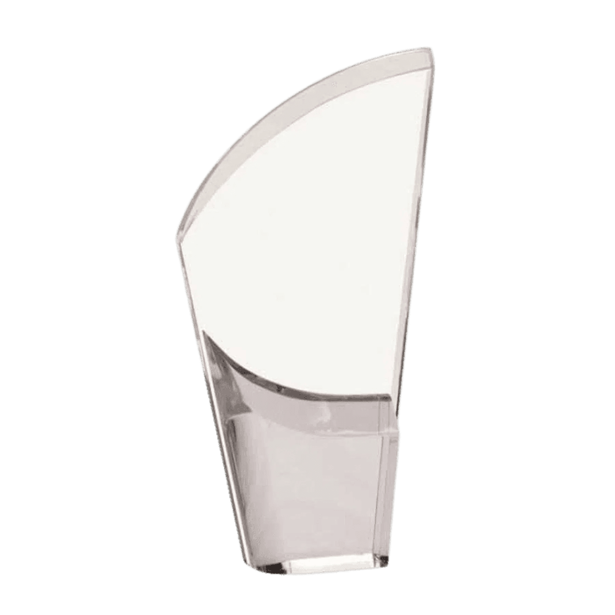 Lunar Acrylic Award – Modern Recognition with Bright Color Accents - Black