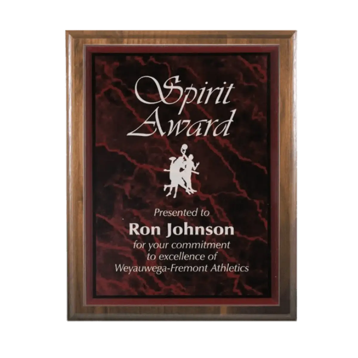 Marble Acrylic Plaque Plates for Plaque Boards and Custom Displays Black / 5" x 7"