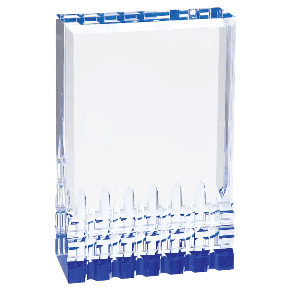 Mirage Acrylic Awards in Four Reflective Colors - Red