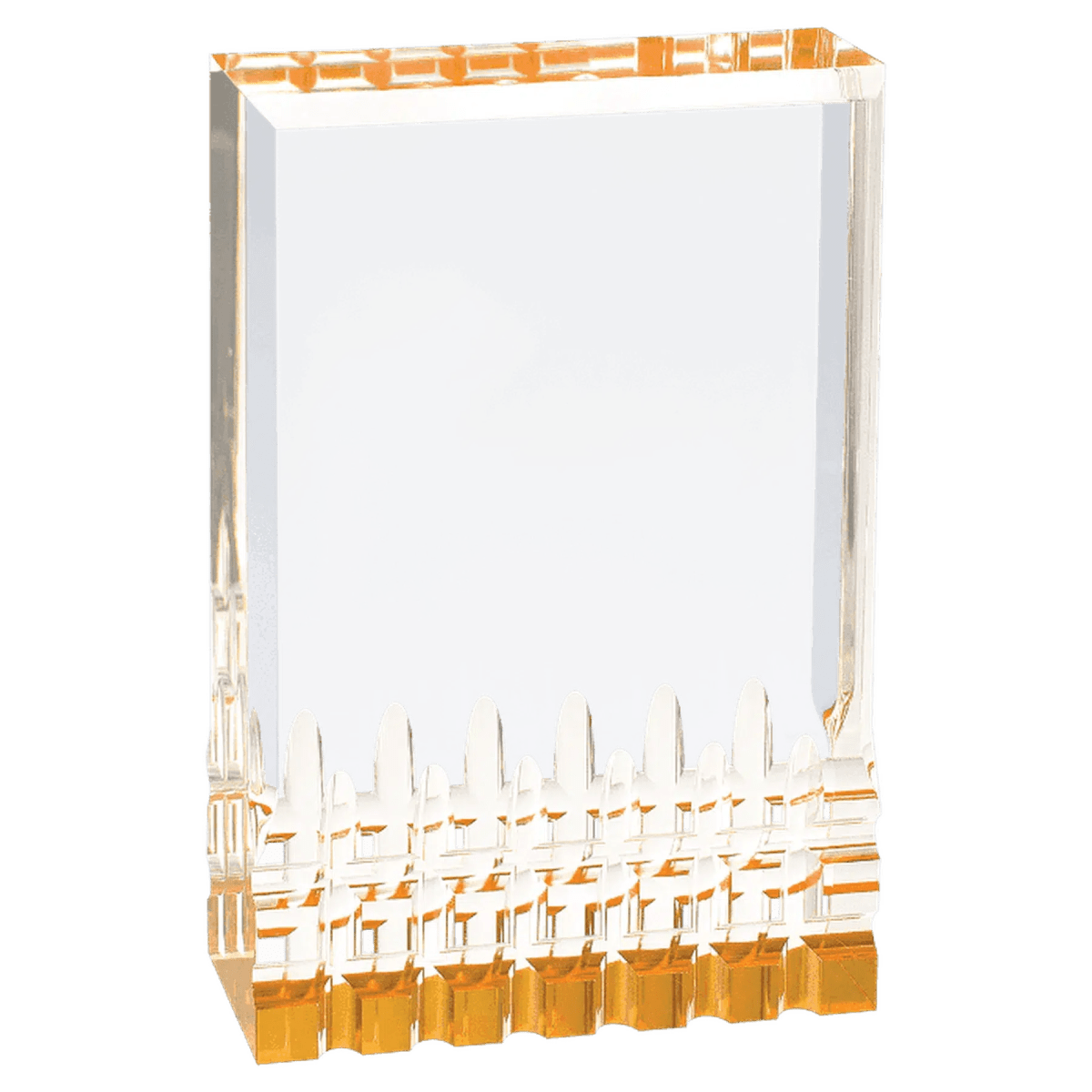 Mirage Acrylic Awards in Four Reflective Colors - Red