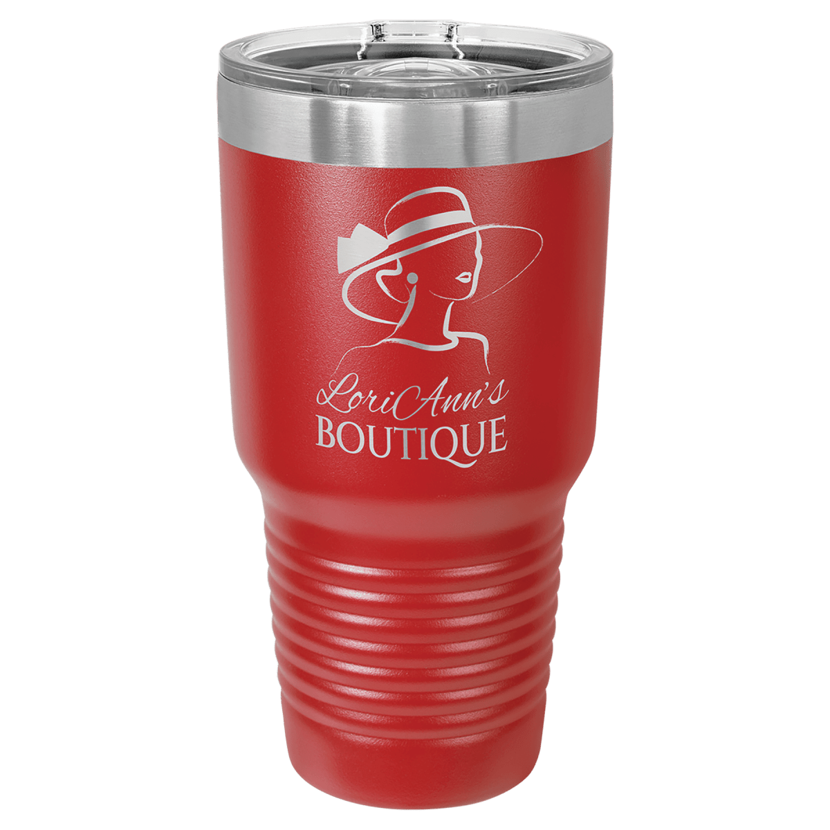Personalized 20 oz. Ringneck Tumblers - Polar Camel Colors and Sport Themes - Stainless (Slider Lid)