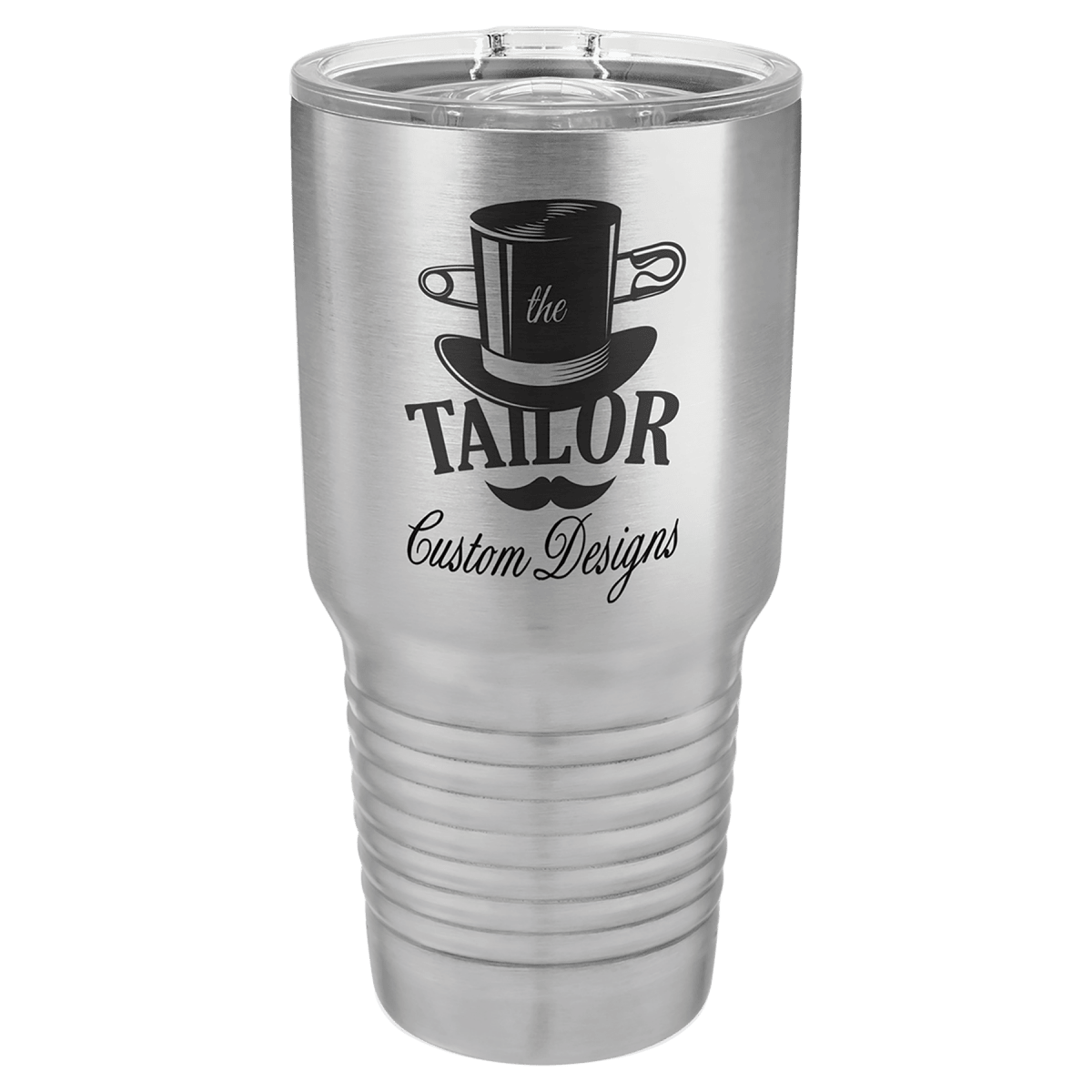 Personalized 20 oz. Ringneck Tumblers - Polar Camel Colors and Sport Themes - Stainless (Slider Lid)