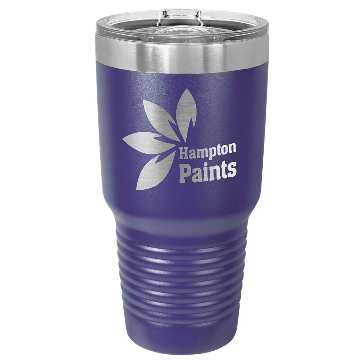Personalized 20 oz. Ringneck Tumblers - Polar Camel Colors and Sport Themes - Purple (Slider Lid)