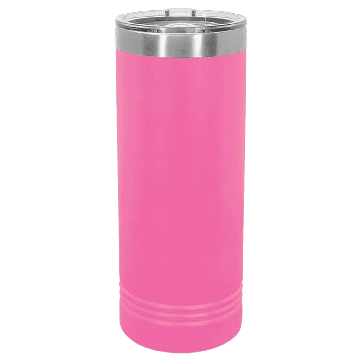 Personalized 22 oz. Skinny Tumblers – 2X Polar Camel Drinkware - White/Prism