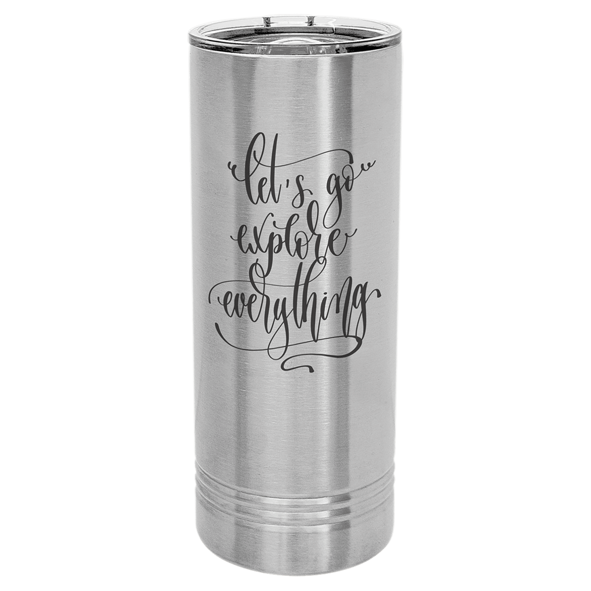 Personalized 22 oz. Skinny Tumblers – 2X Polar Camel Drinkware - Stainless