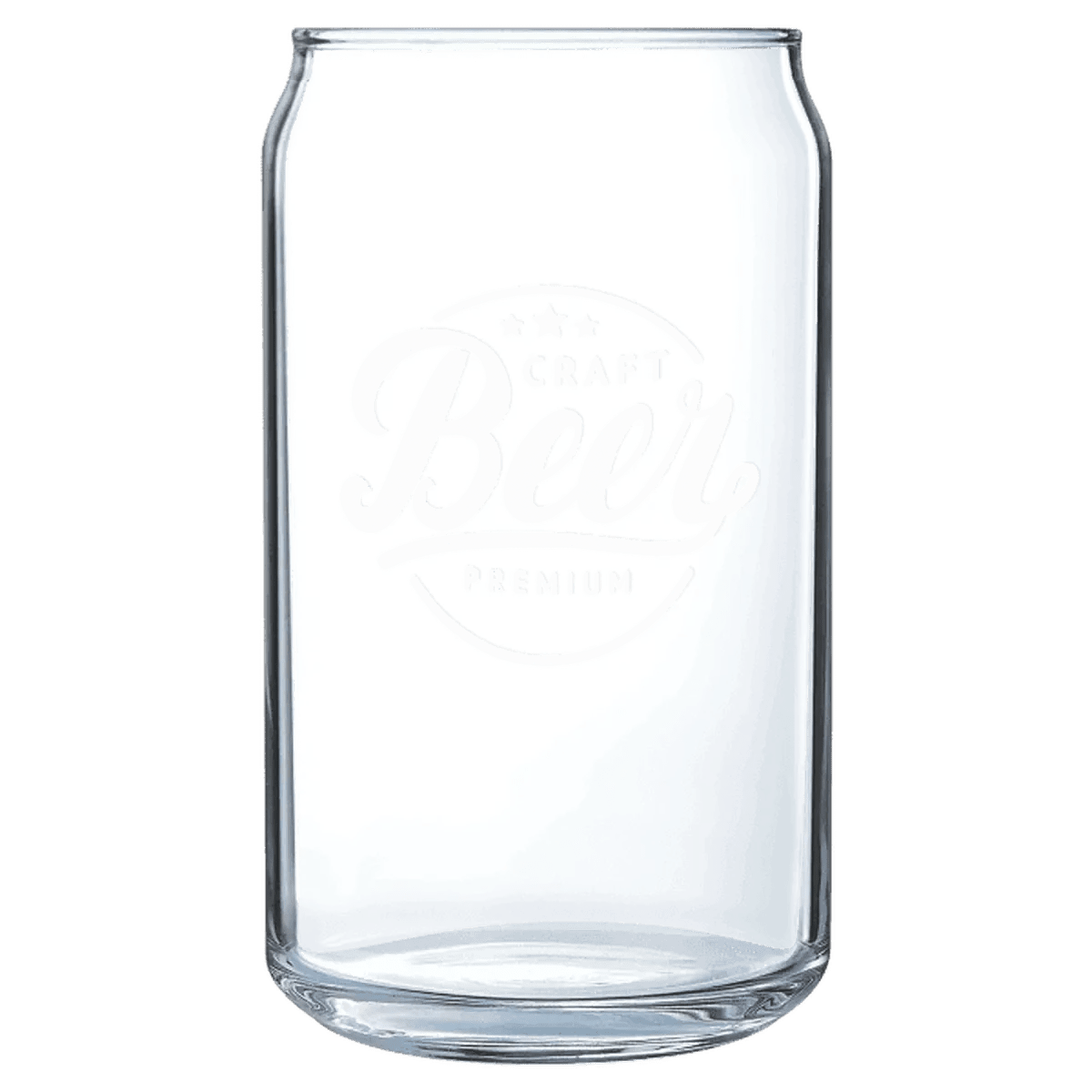 Personalized Beer Can Glass – Engraved Polar Camel Drinkware - 16 oz.