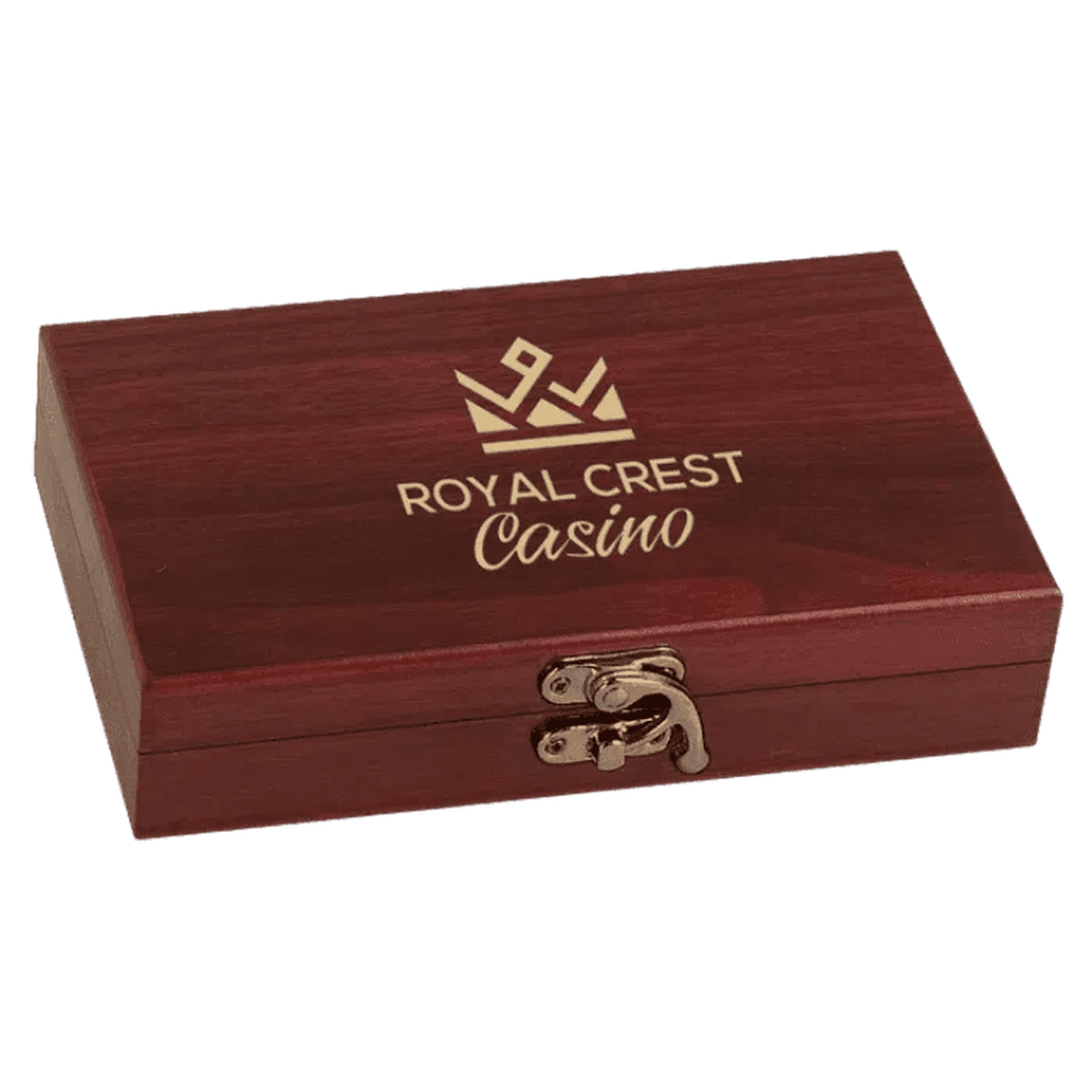 Personalized Card and Dice Boxed Gift Set with Custom Engraving -