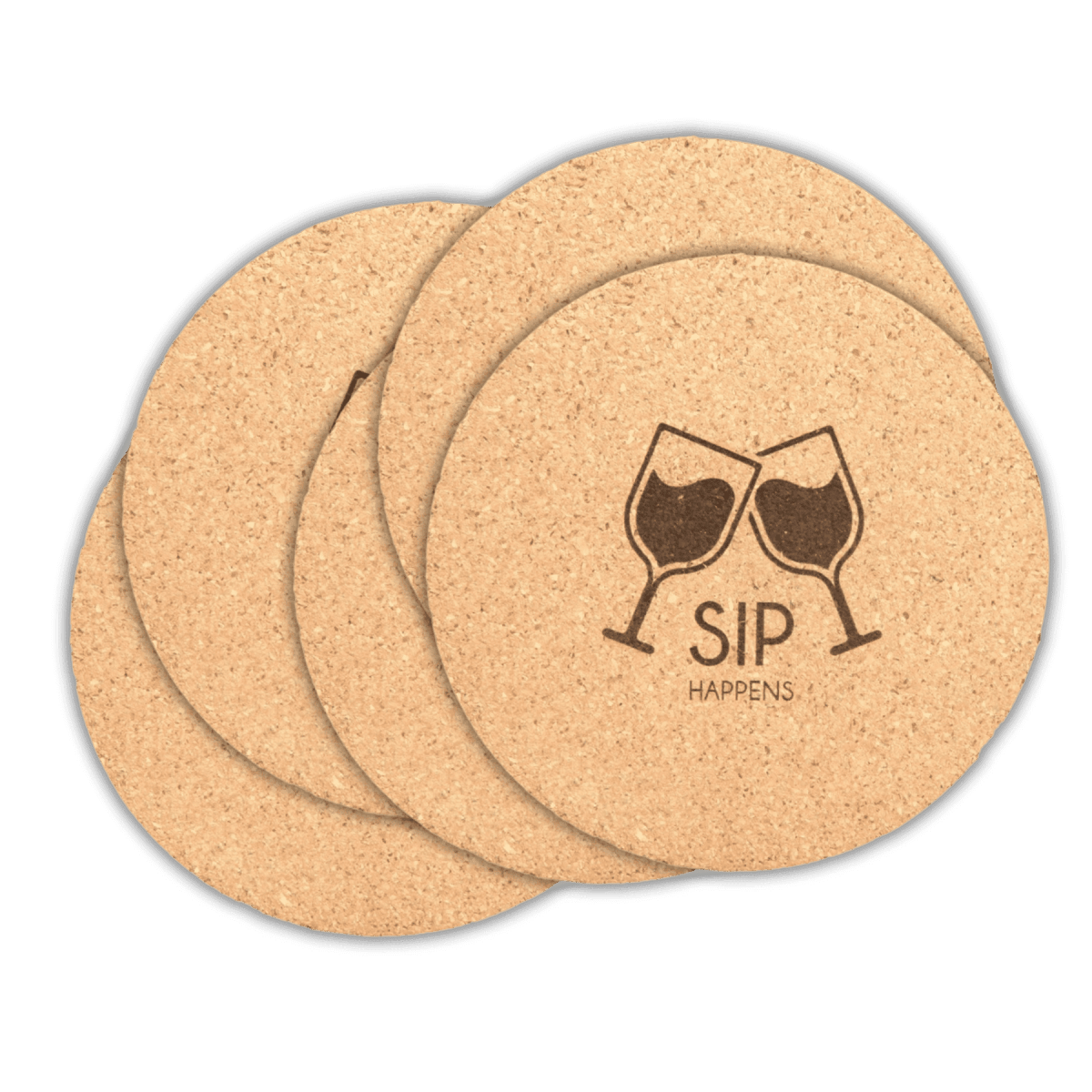 Personalized Cork Coasters and Trivets - Reusable Coaster
