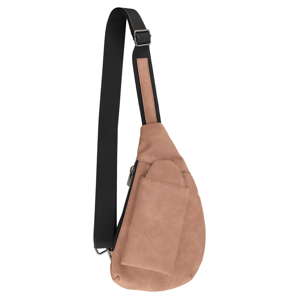 Custom Cross Body Sling Crescent Bag - Creekside Collection - Blush