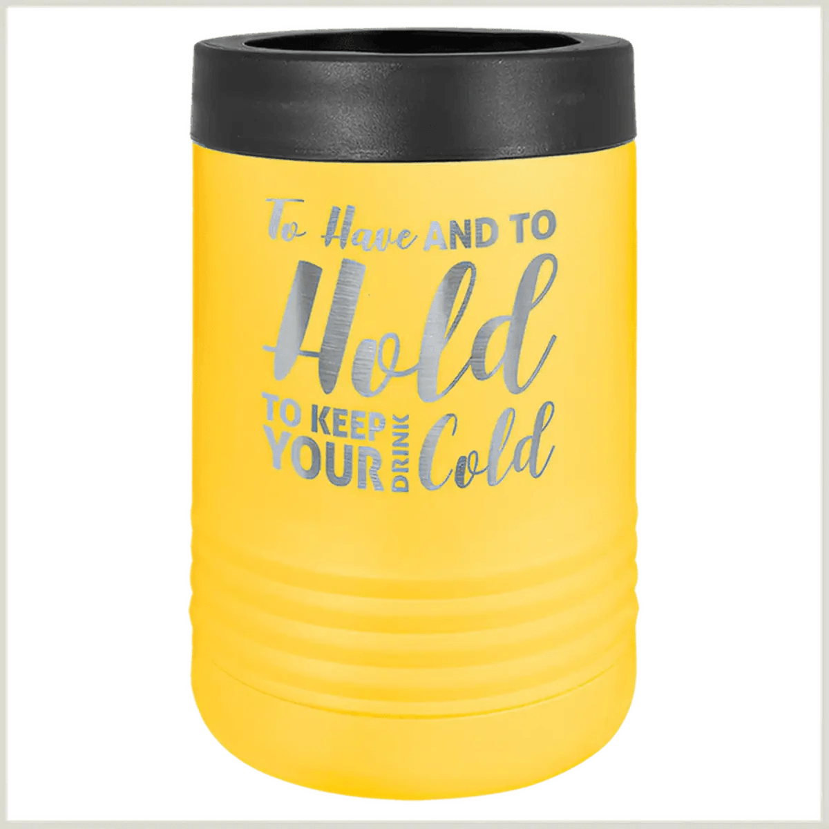 Personalized Insulated Beverage Holders for Cans & Bottles - Regular