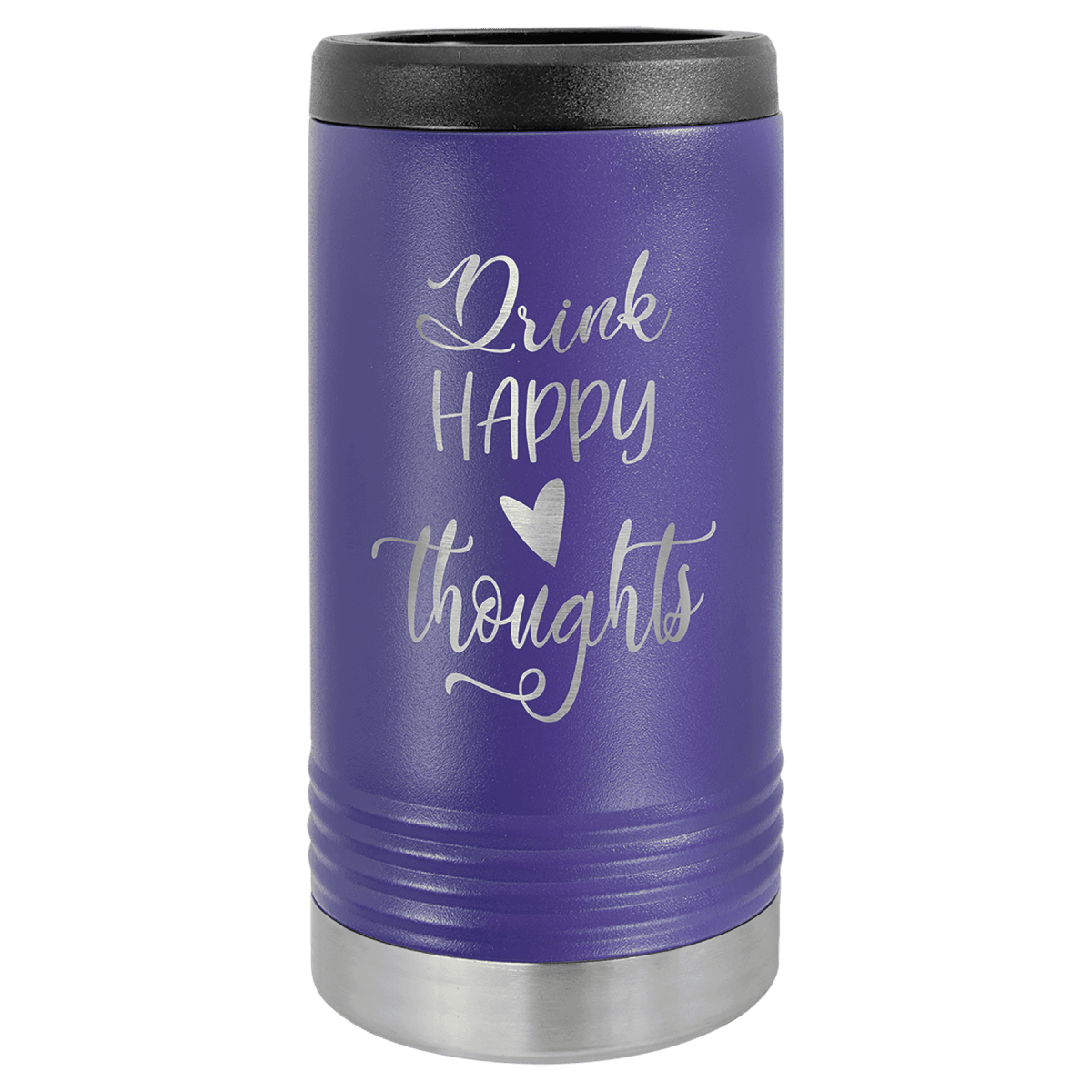 Personalized Insulated Beverage Holders for Cans & Bottles - Slim
