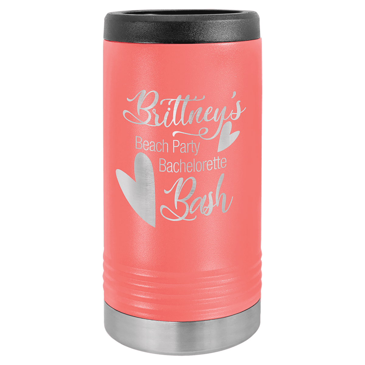 Personalized Insulated Beverage Holders for Cans & Bottles - Slim