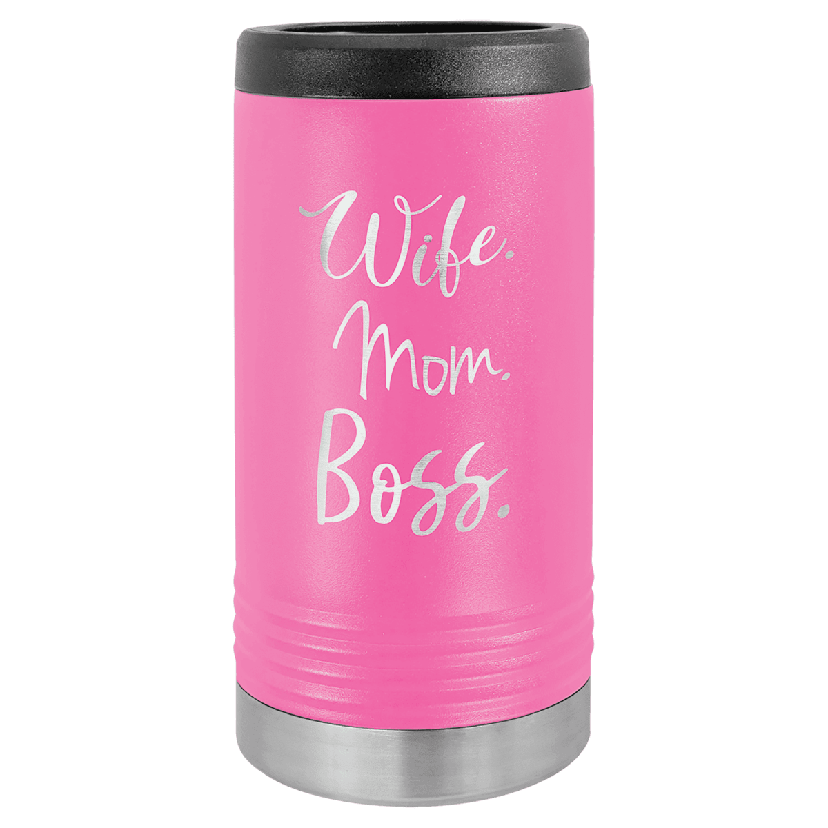 Personalized Insulated Beverage Holders for Cans & Bottles - Slim