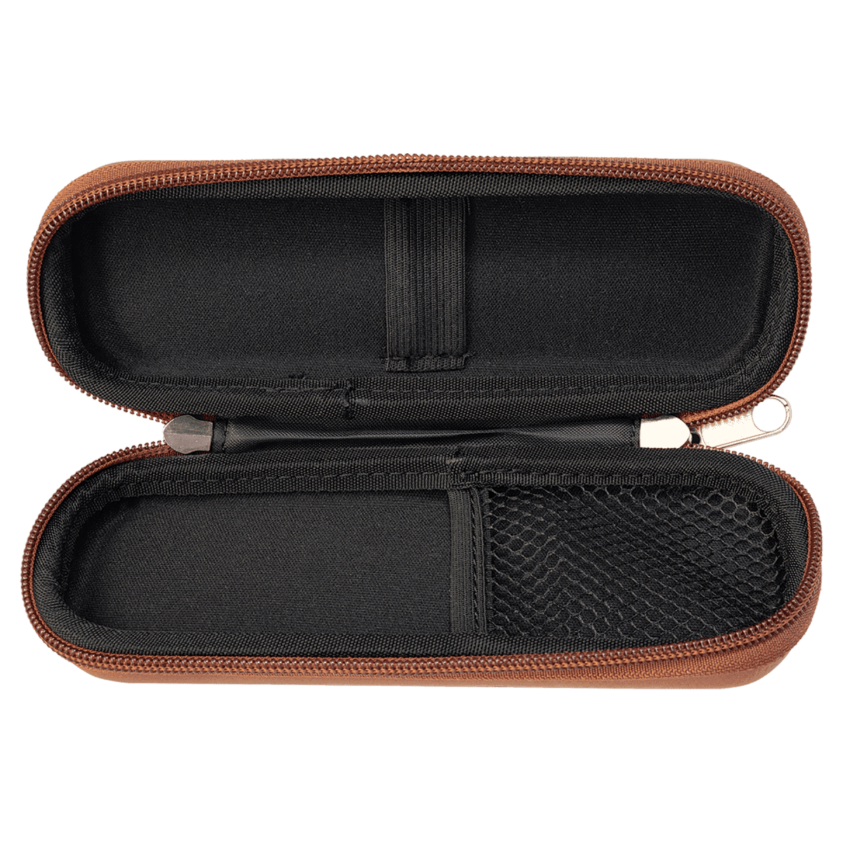 Personalized Smoke or Medical Supply Case with Odor-Control Black / 7" x 4" x 2 1/2" / Cork