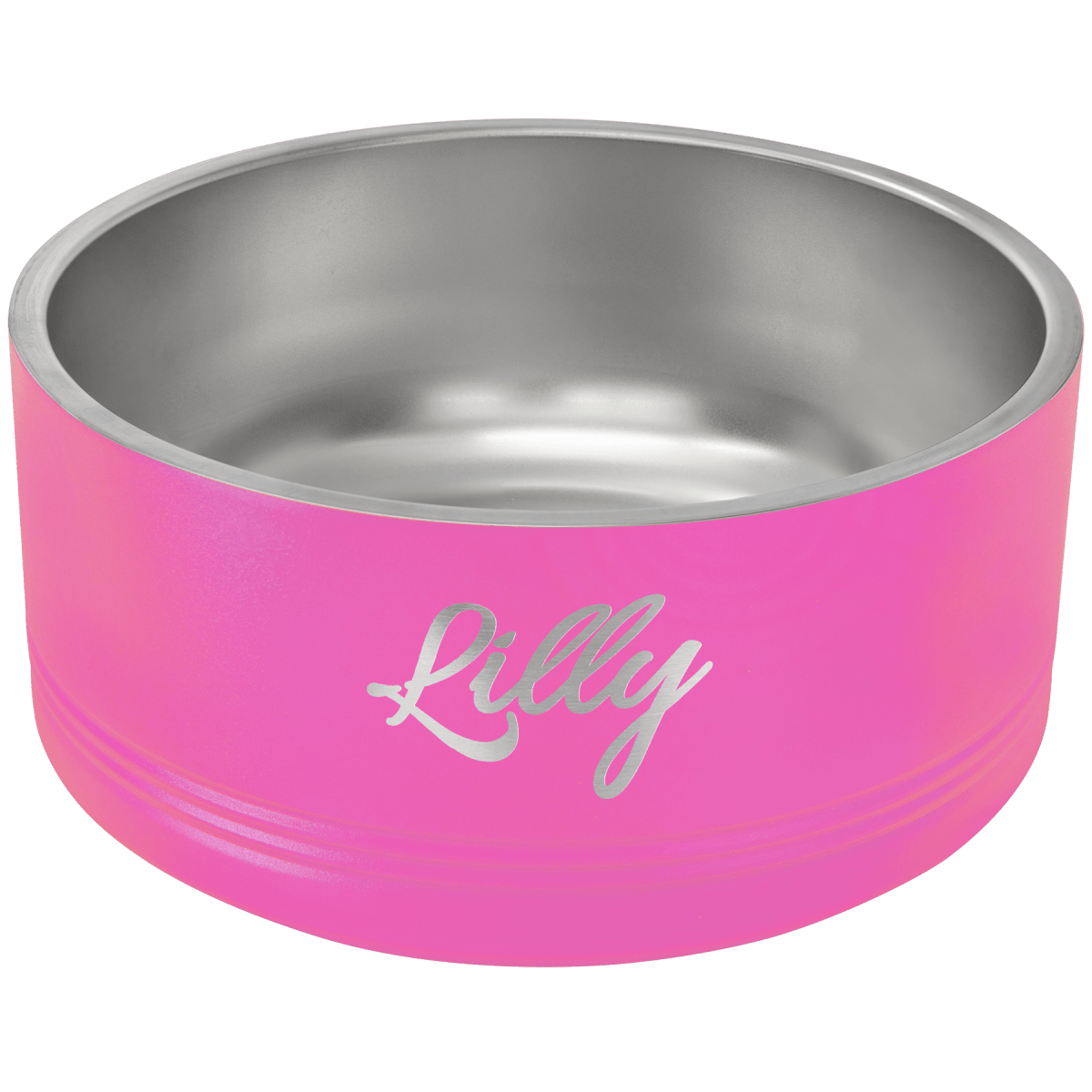 Personalized Pet Bowls - Heavy Duty Engraved Bowls for Dogs and Cats - 64 oz.