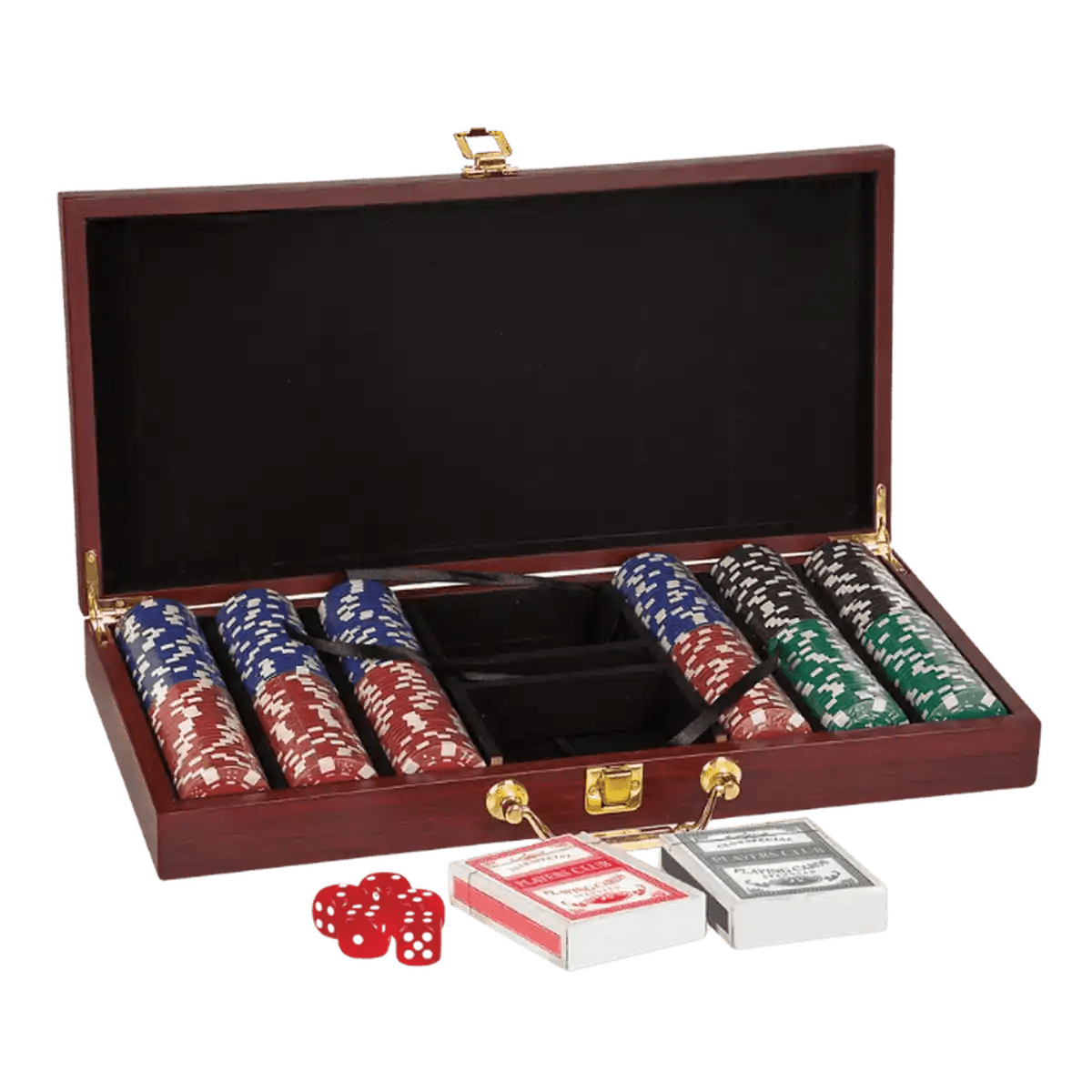 Personalized Poker Gift Set with Custom Engraving - 300