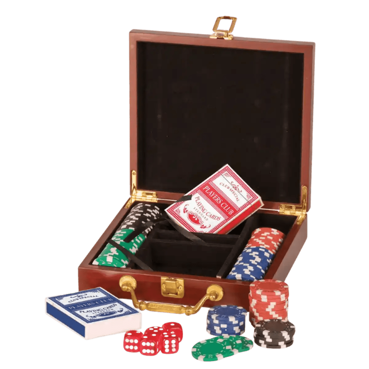 Personalized Poker Gift Set with Custom Engraving - 100