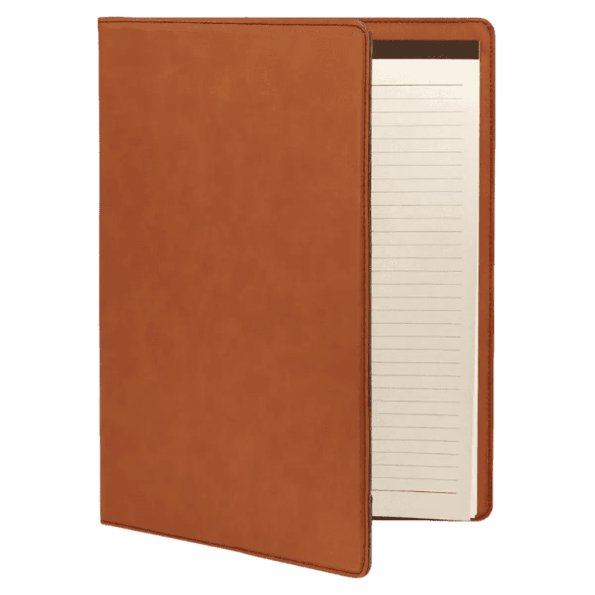 Personalized Portfolios with Zipper and Notepad - Rawhide