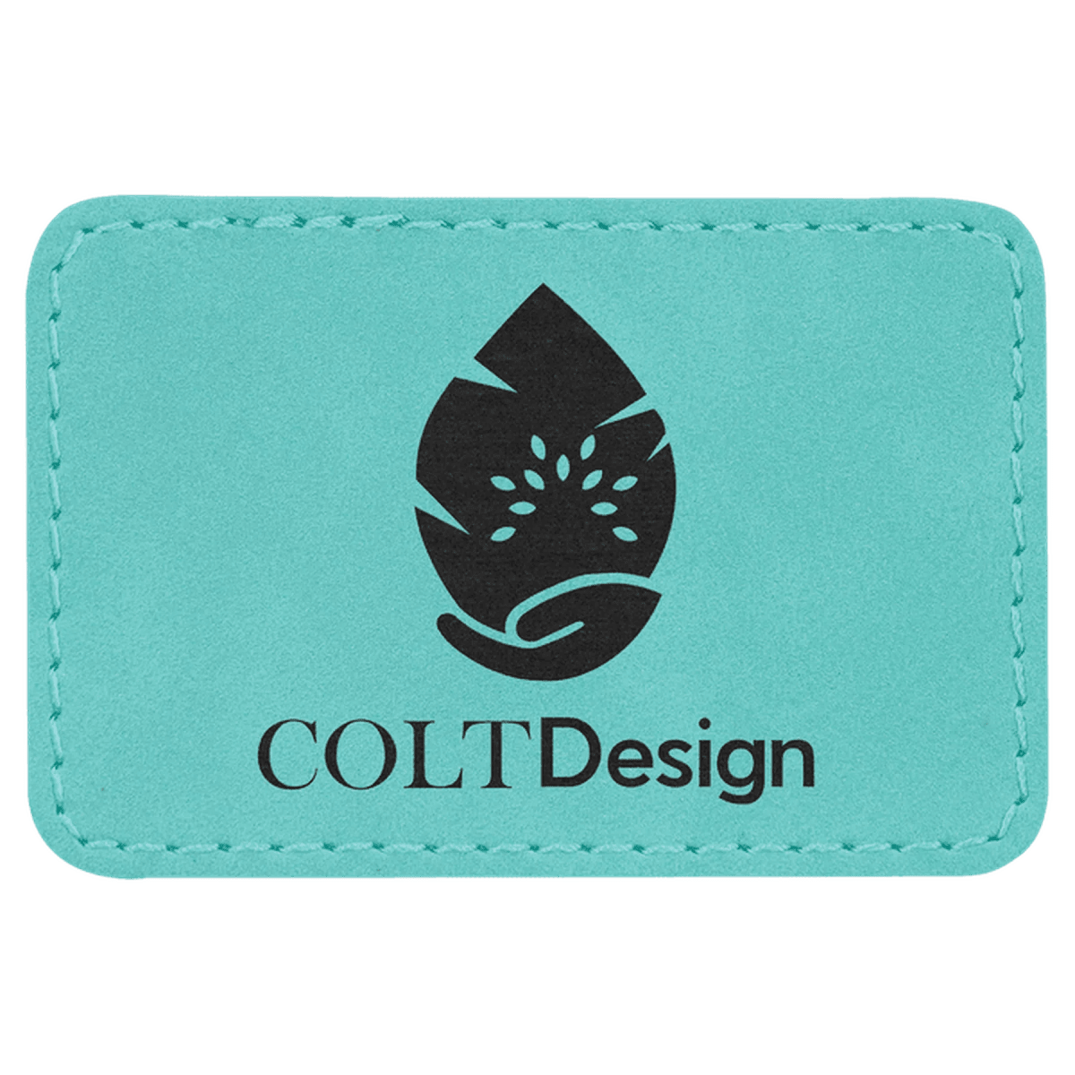 Personalized Self - Adhesive Patches - Heat Transfer - Teal