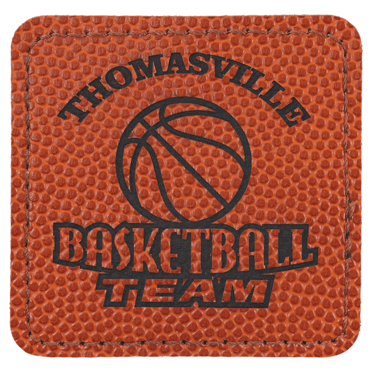 Personalized Self - Adhesive Patches - Heat Transfer - Basketball