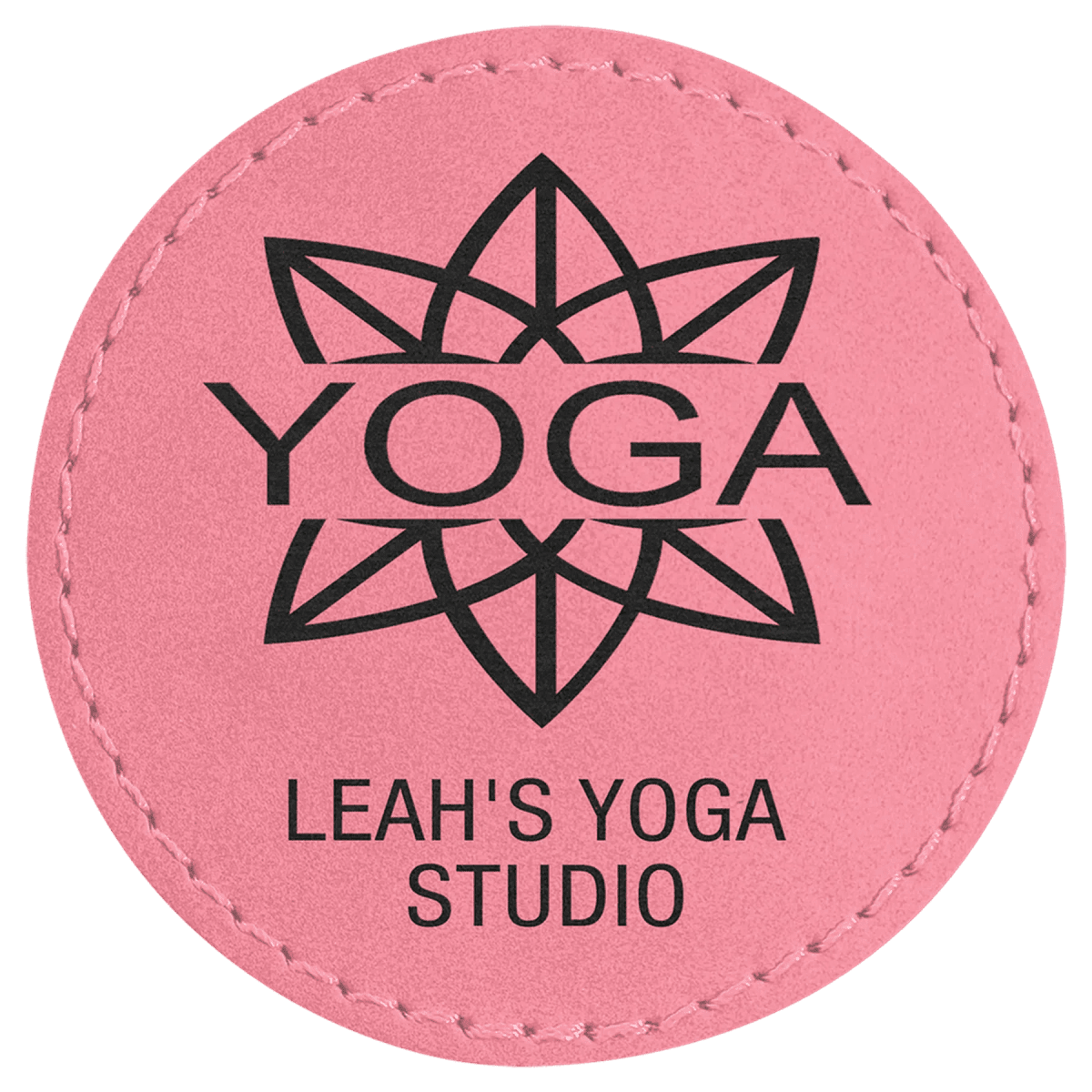 Personalized Self - Adhesive Patches - Heat Transfer - Pink