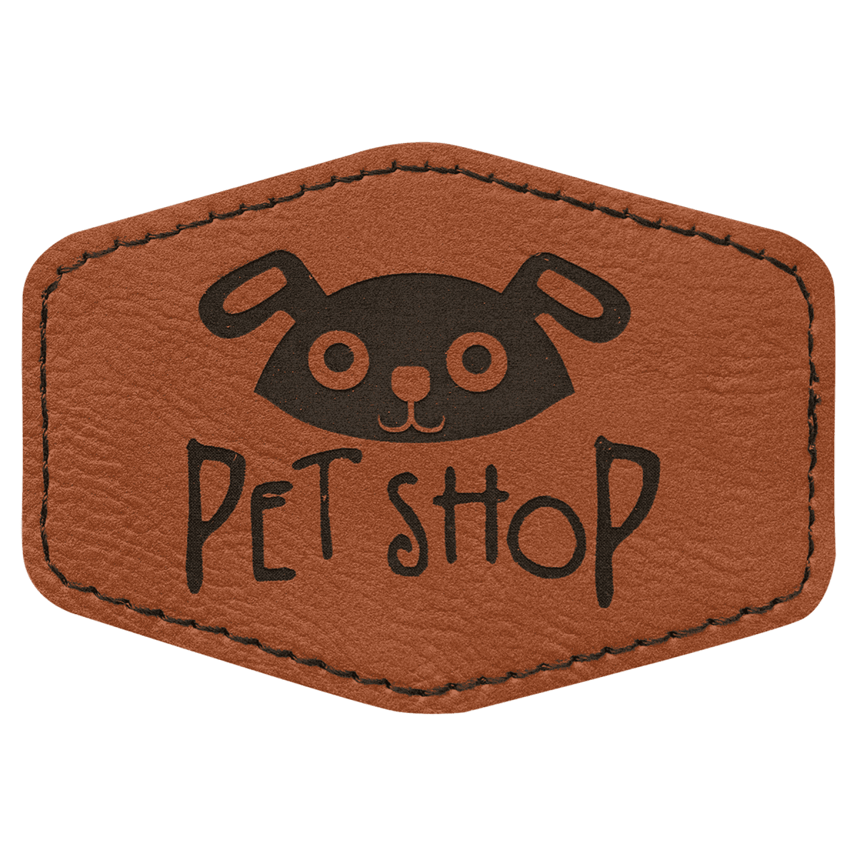 Personalized Self - Adhesive Patches - Heat Transfer - Rawhide