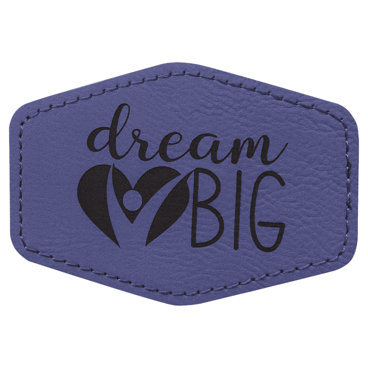 Personalized Self - Adhesive Patches - Heat Transfer - Purple