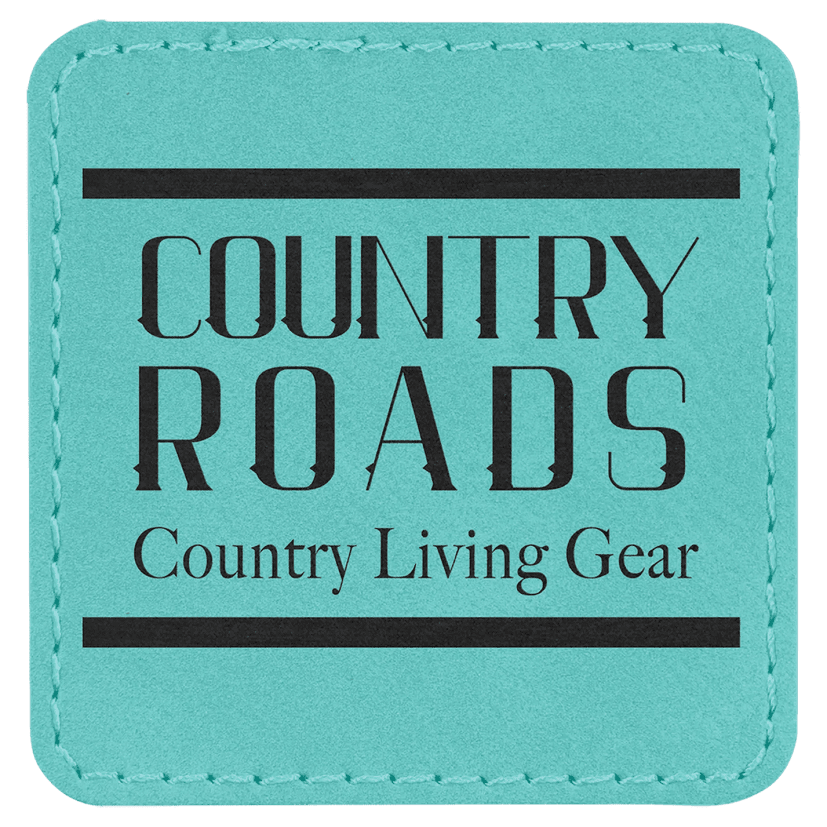Personalized Self - Adhesive Patches - Heat Transfer - Teal