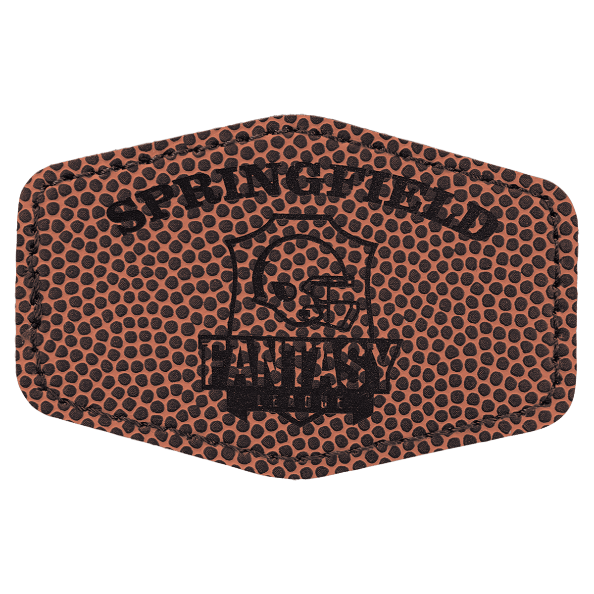 Personalized Self - Adhesive Patches - Heat Transfer - Football