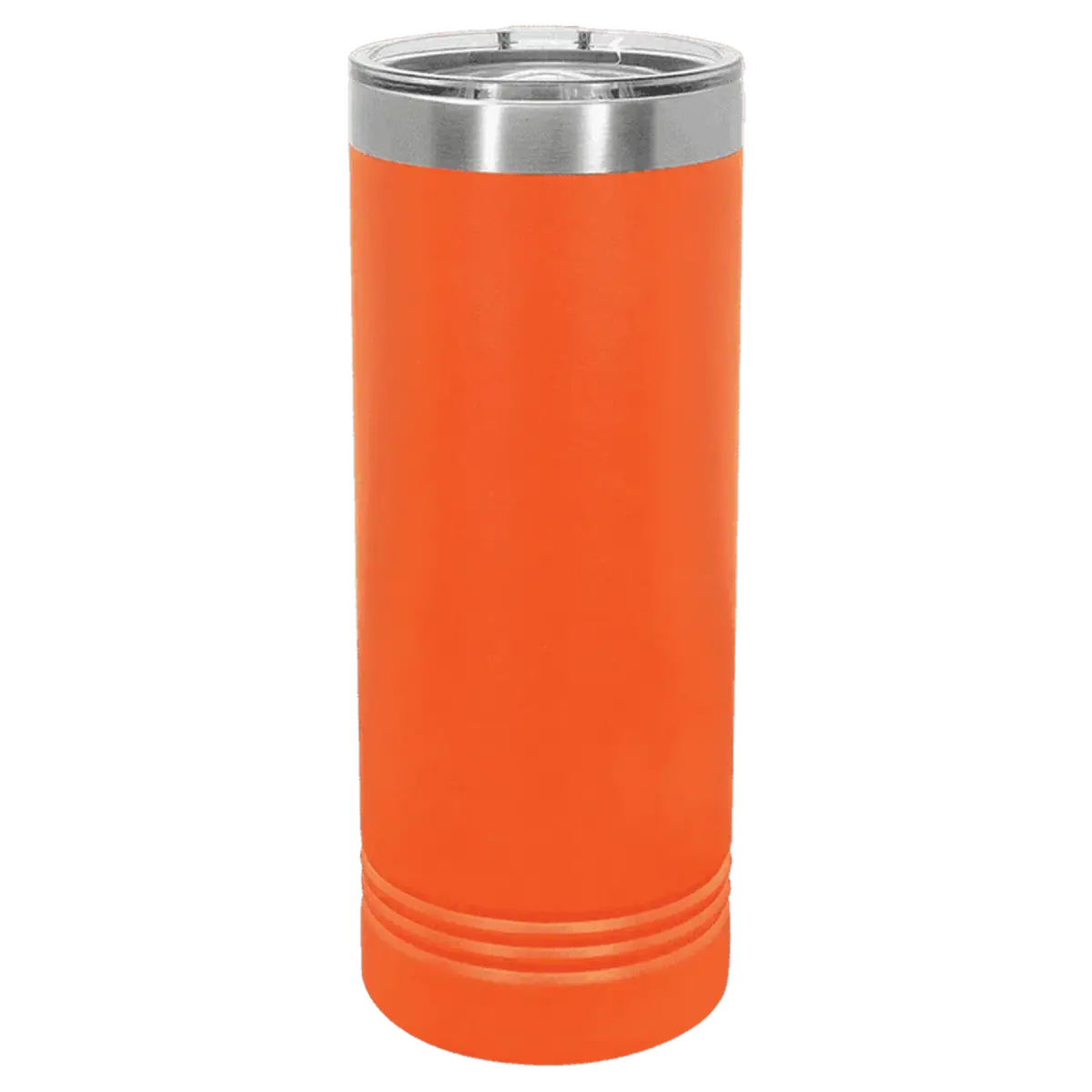 Personalized Skinny Tumblers – 2X Insulated Drinkware Orange / Skinny Tumbler / Stainless Steel