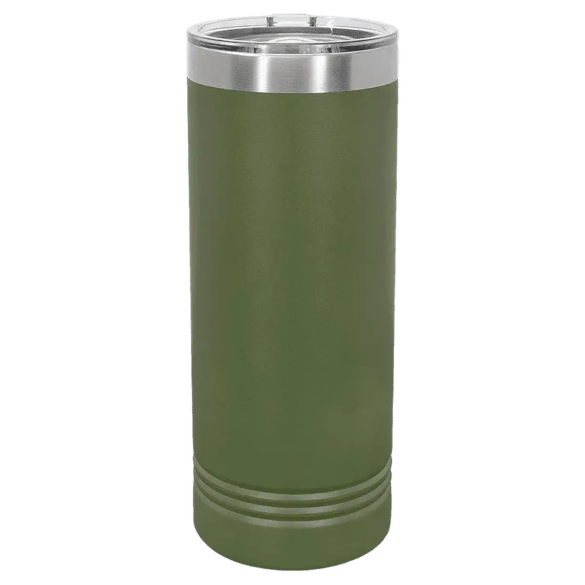 Personalized Skinny Tumblers – 2X Insulated Drinkware Olive Green / Skinny Tumbler / Stainless Steel