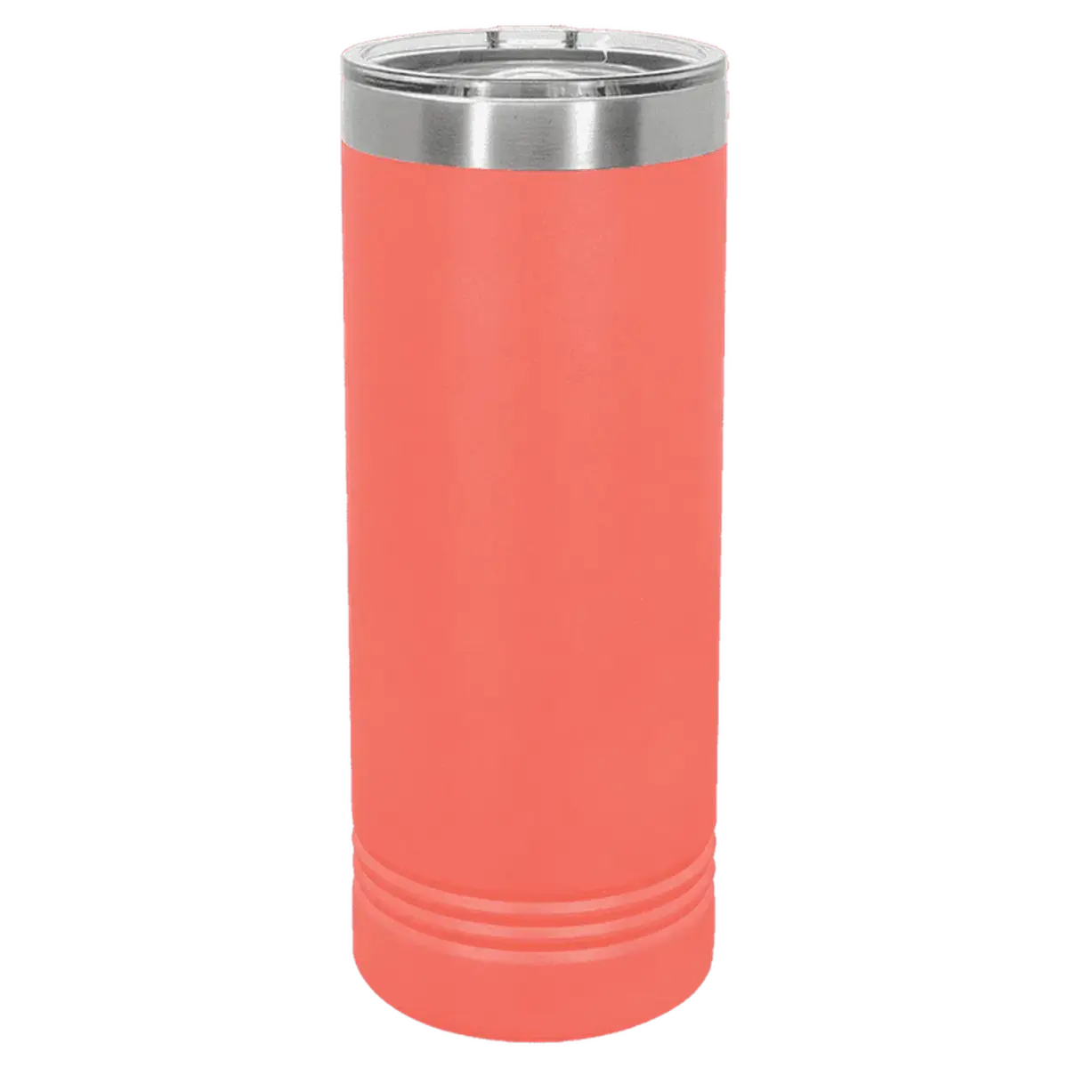 Personalized Skinny Tumblers – 2X Insulated Drinkware Coral / Skinny Tumbler / Stainless Steel