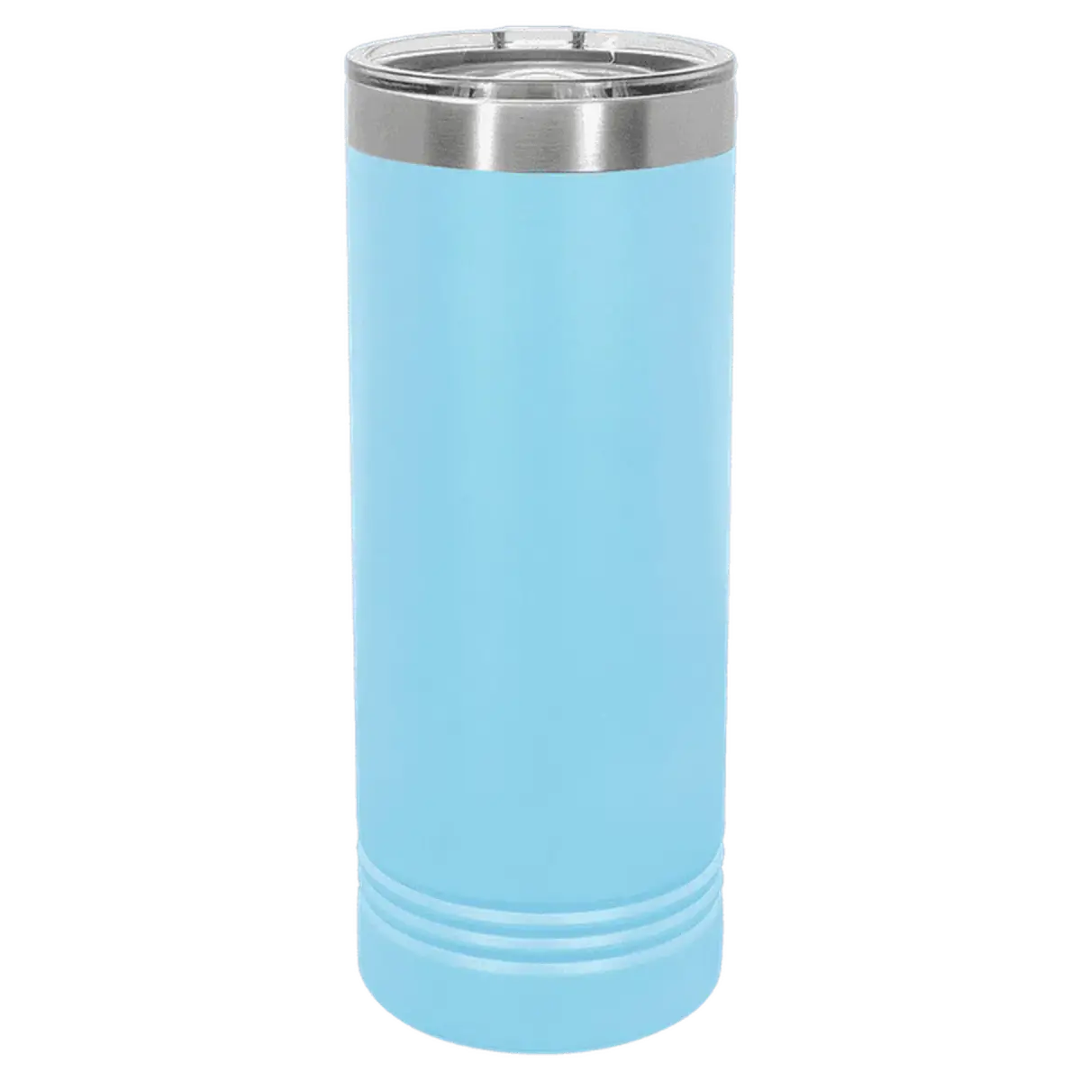 Personalized Skinny Tumblers – 2X Insulated Drinkware Light Blue / Skinny Tumbler / Stainless Steel