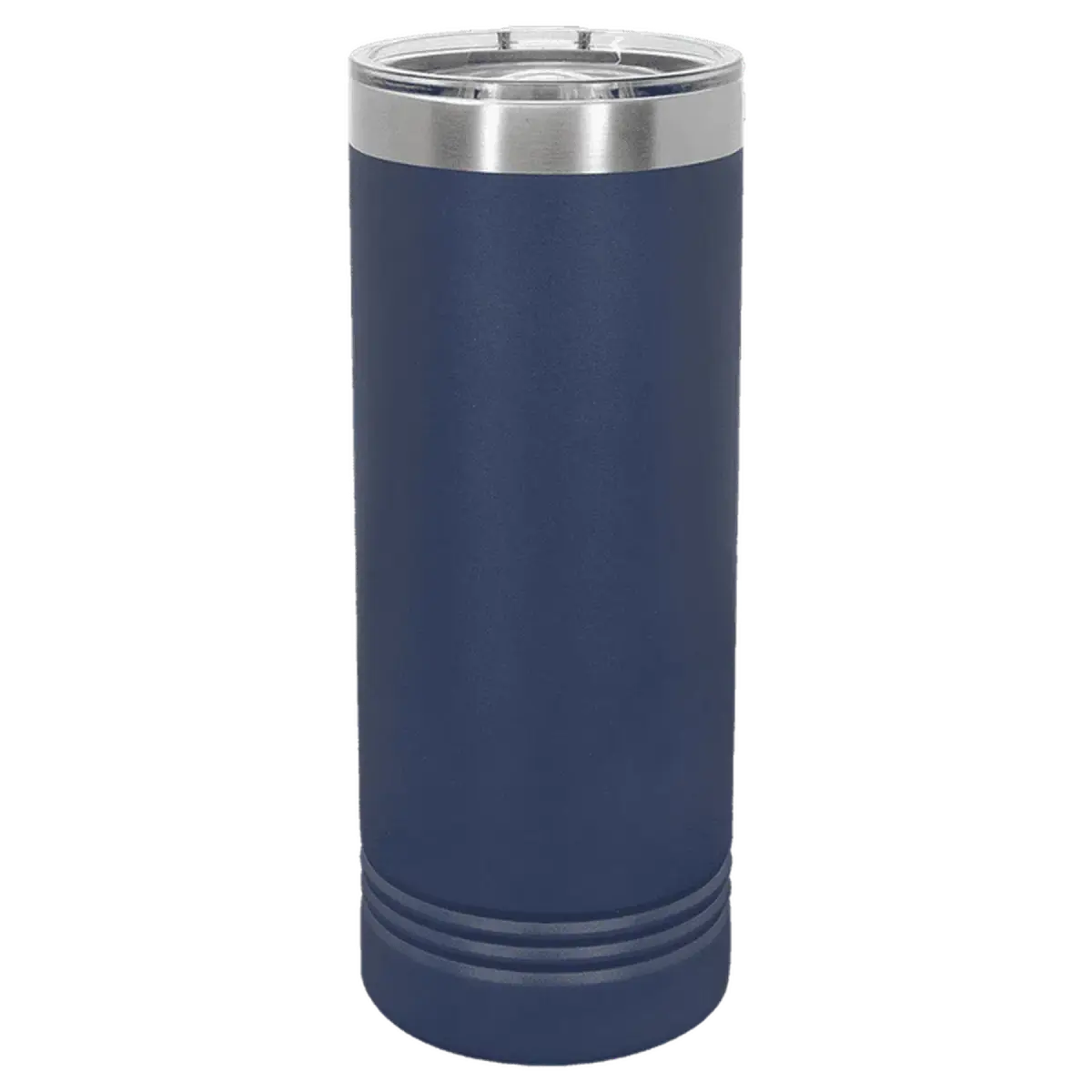 Personalized Skinny Tumblers – 2X Insulated Drinkware Navy Blue / Skinny Tumbler / Stainless Steel
