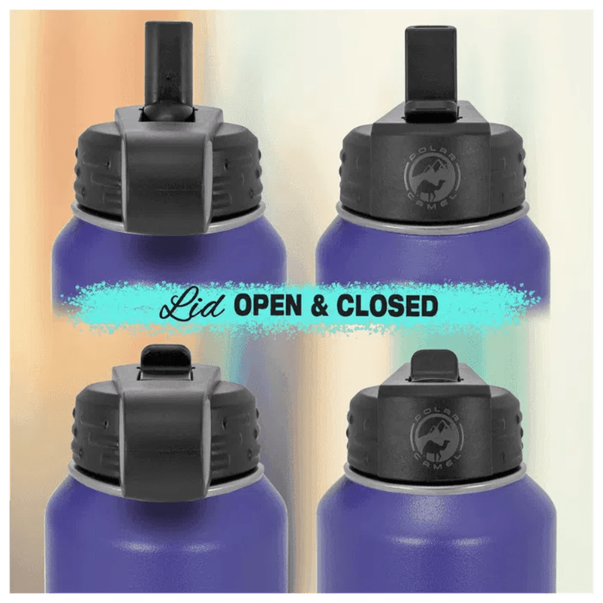 Personalized Water Bottles – 2X Polar Camel Drinkware - Stainless