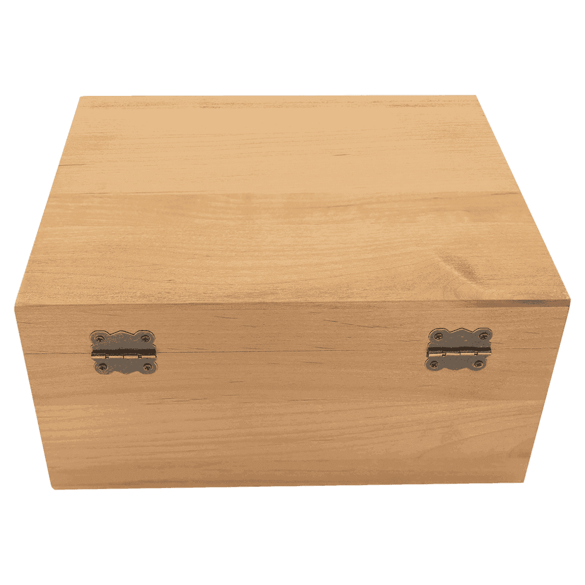 Personalized Whiskey Glass Gift Set in Engraved Red Alder Box - Bronze Latches
