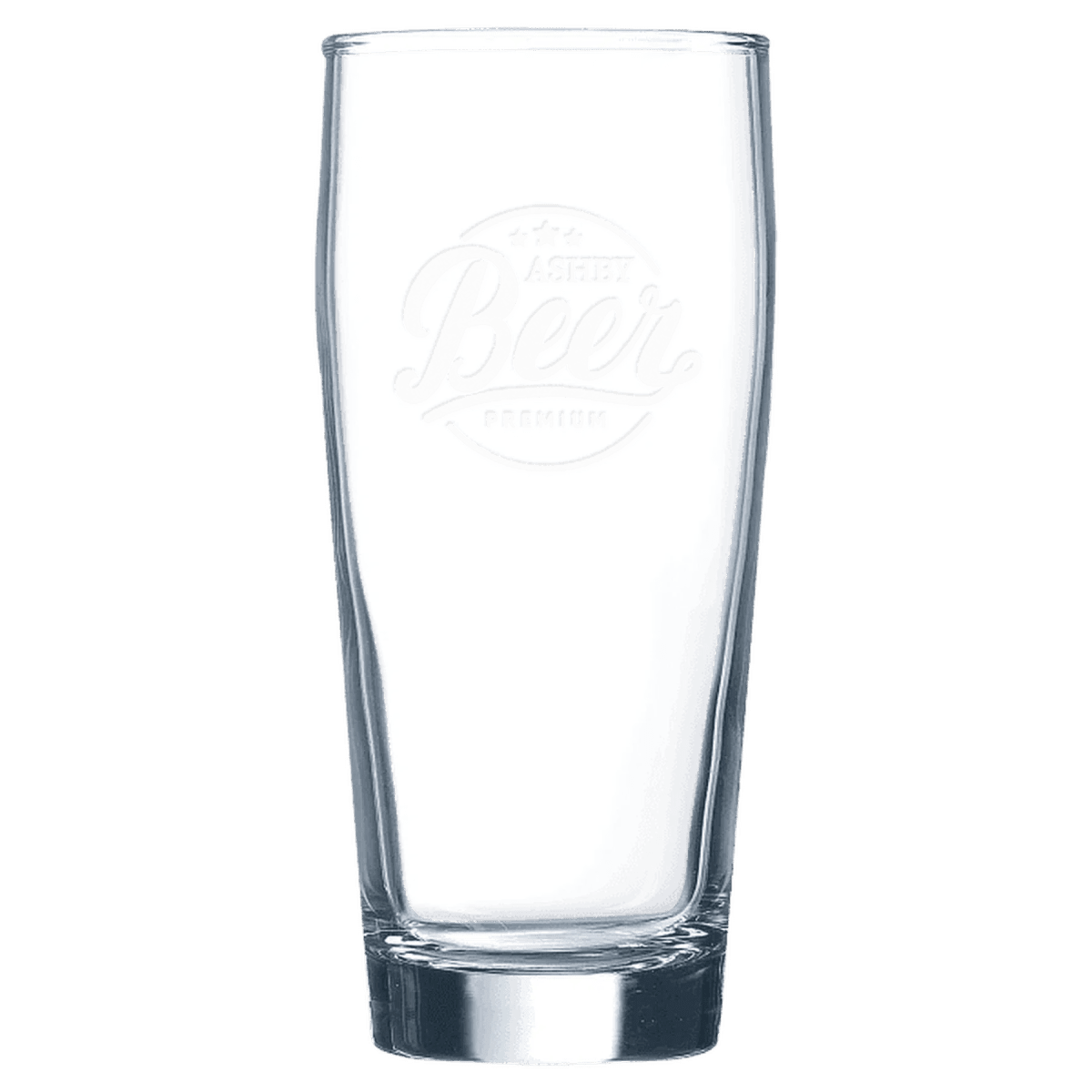 Personalized Willi Becher Beer Glass with Laser Etching - 16 oz.