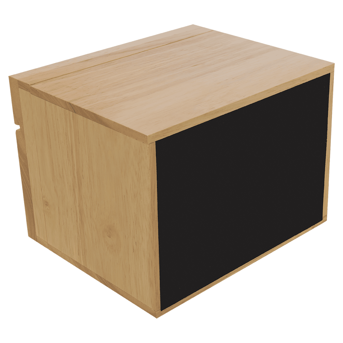 Personalized Wood Recipe Card Box - 6 5/8" (L) x 4 7/8" (W) x 5 1/2" (H)