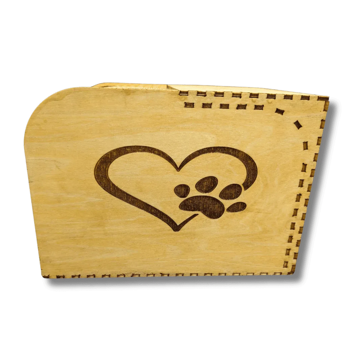 Hand-Crafted Wood Rolltop Keepsake Box | Pets and Memorials Default Title