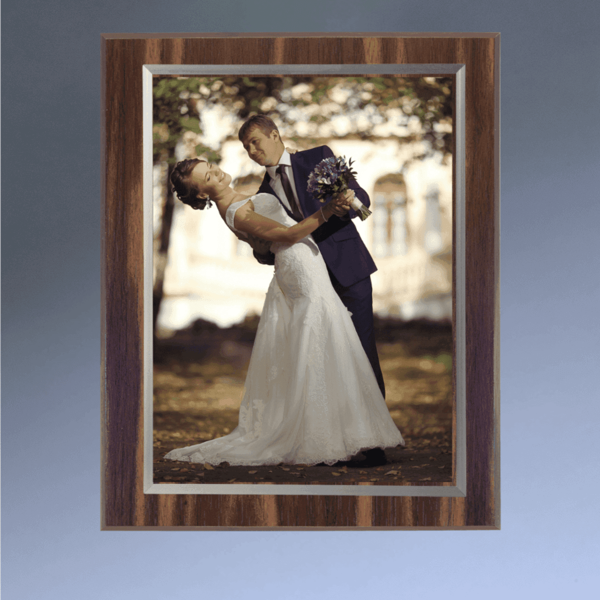 Plaque Boards with Cherry, Walnut or Oak Finish | Customize with Plaque Plate - Cherry