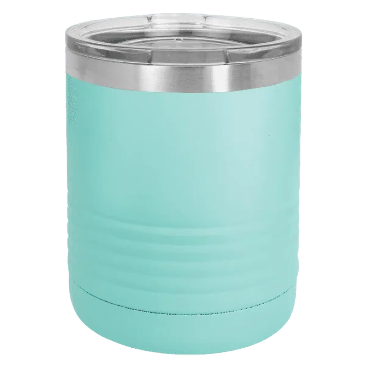 Personalized Ringneck Tumblers – Custom Engraved Insulated Tumblers 10 oz. / Black (Clear Lid) / Powder Coated/Stainless Steel