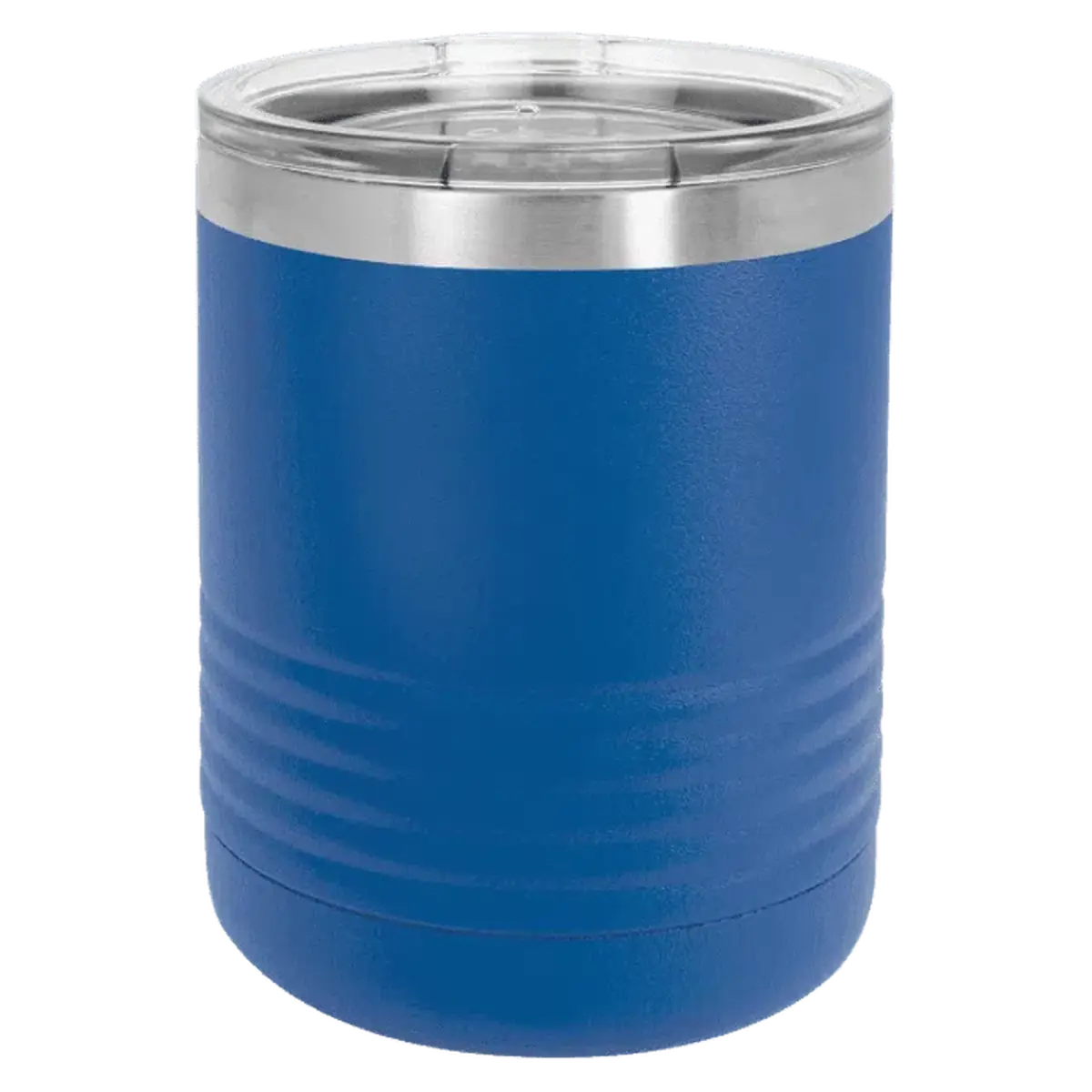 Personalized Ringneck Tumblers – Custom Engraved Insulated Tumblers 10 oz. / Black (Clear Lid) / Powder Coated/Stainless Steel