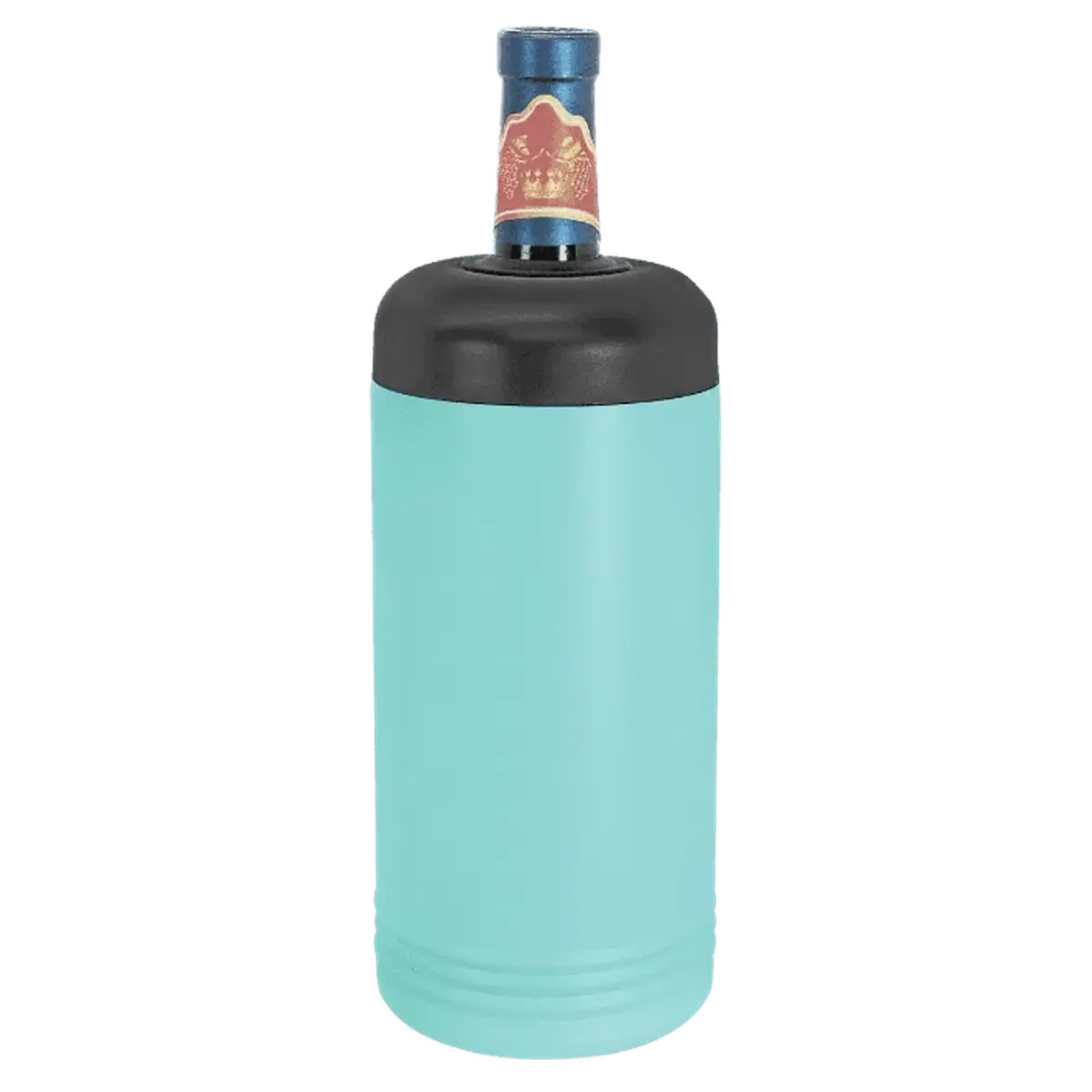 Personalized Wine Chillers - Vaccuum Insulated Polar Camel Wine Cooler Teal / 9 1/2" (H) x 4" (D)