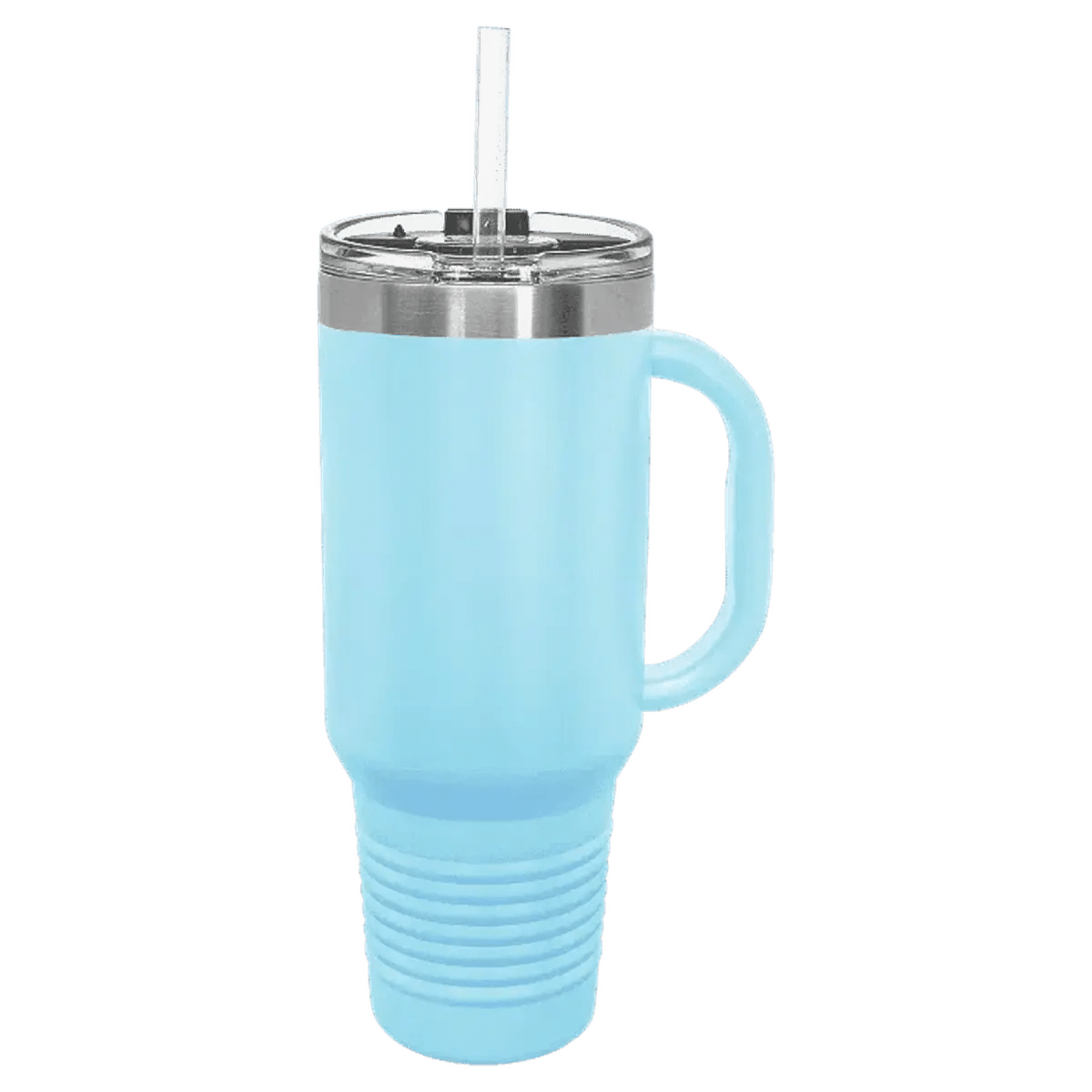 Polar Camel Personalized Travel Mugs - Pink/Black