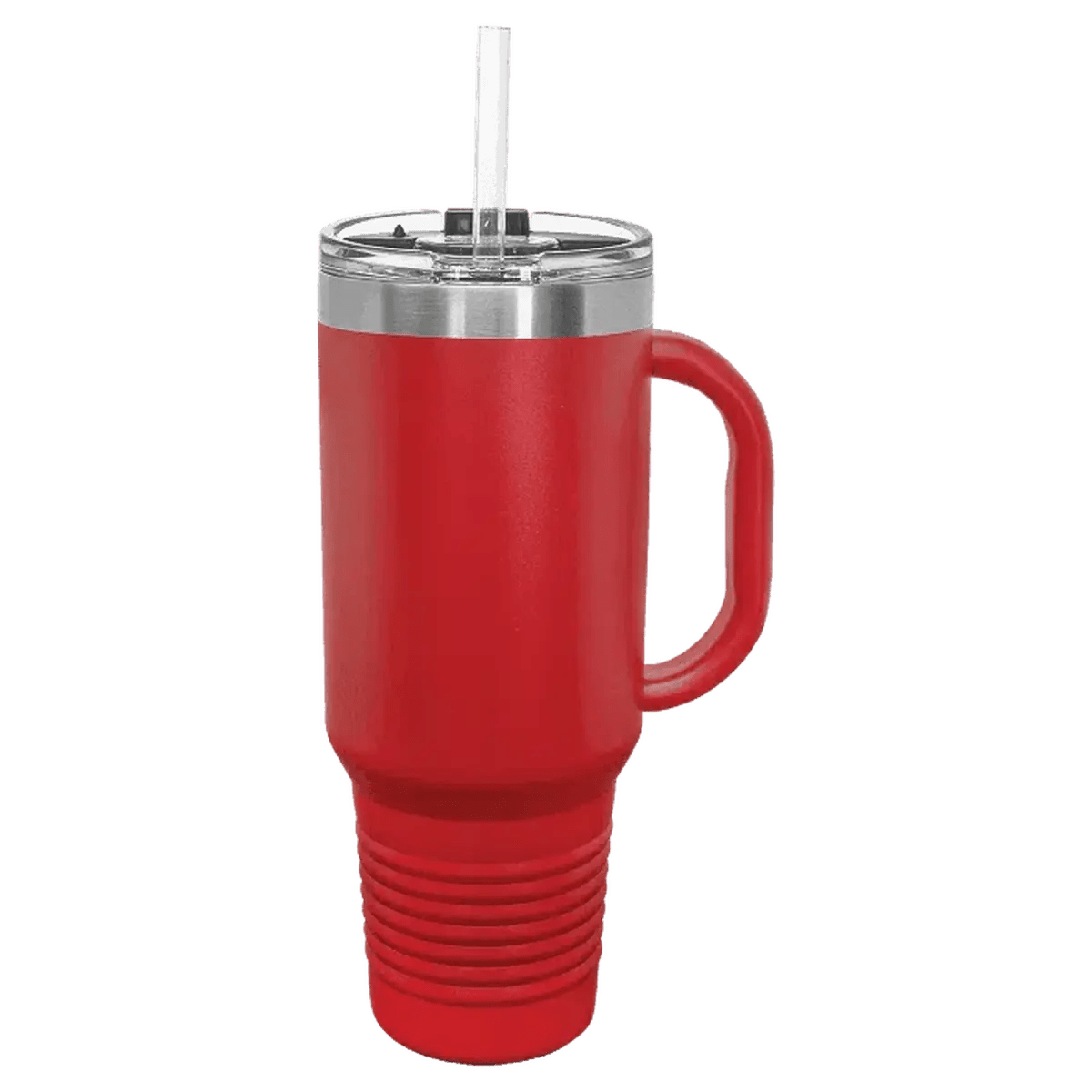 Polar Camel Personalized Travel Mugs - Pink/Black