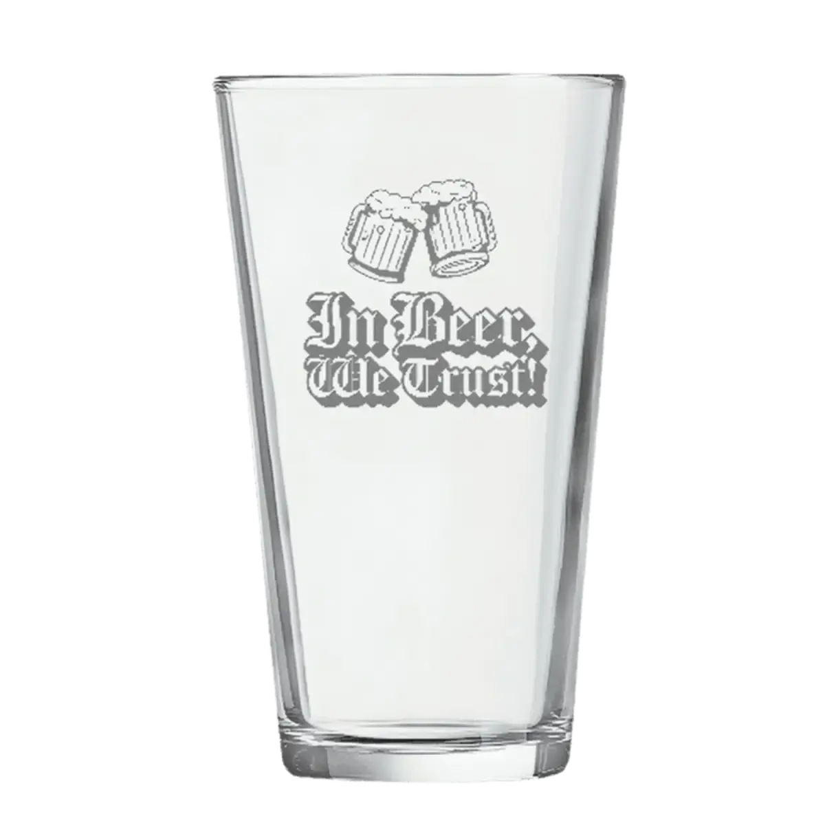 Personalized Pint Glasses | Custom Engraved Polar Camel Beer Glasses Single Glass / 16 oz.